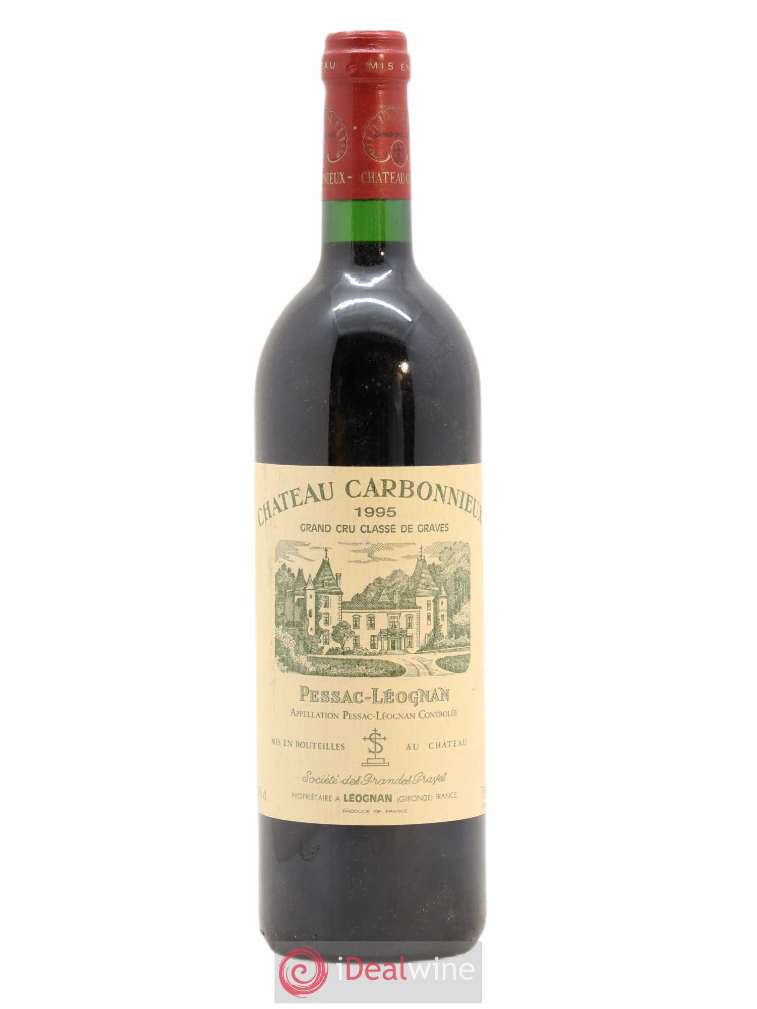 Château Carbonnieux Cru Classé de Graves 1995 - Lot de 1 bouteille - 0