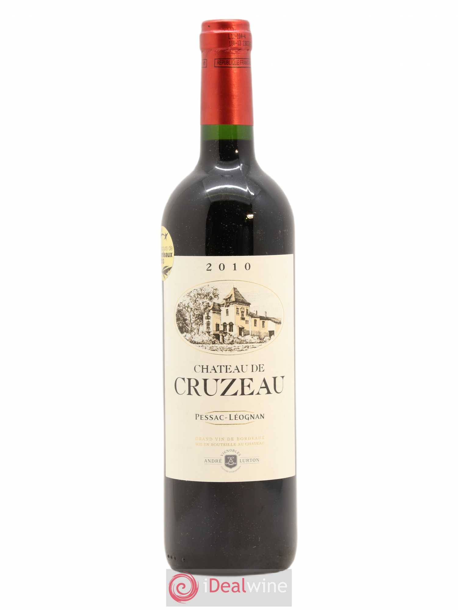Château de Cruzeau 2010 - Lot de 1 bouteille - 0