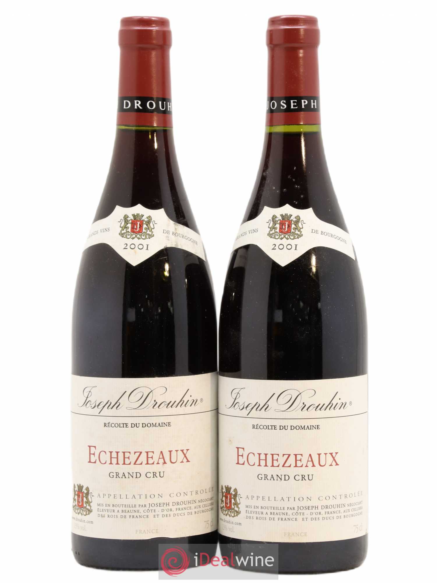 Echezeaux Grand Cru Joseph Drouhin 2001 - Lot de 2 bouteilles - 0
