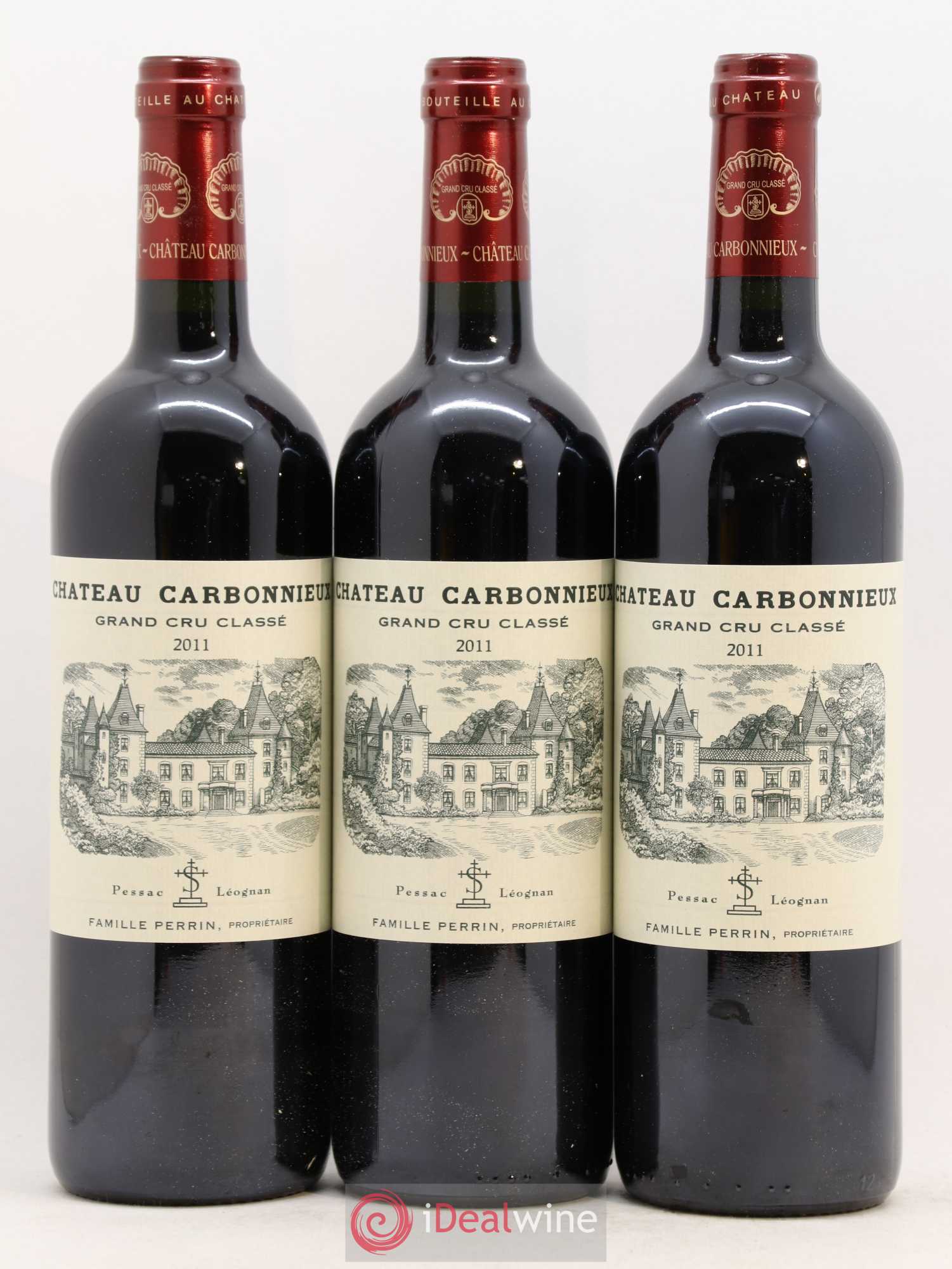 Château Carbonnieux Cru Classé de Graves 2011 - Lot de 6 bouteilles - 2