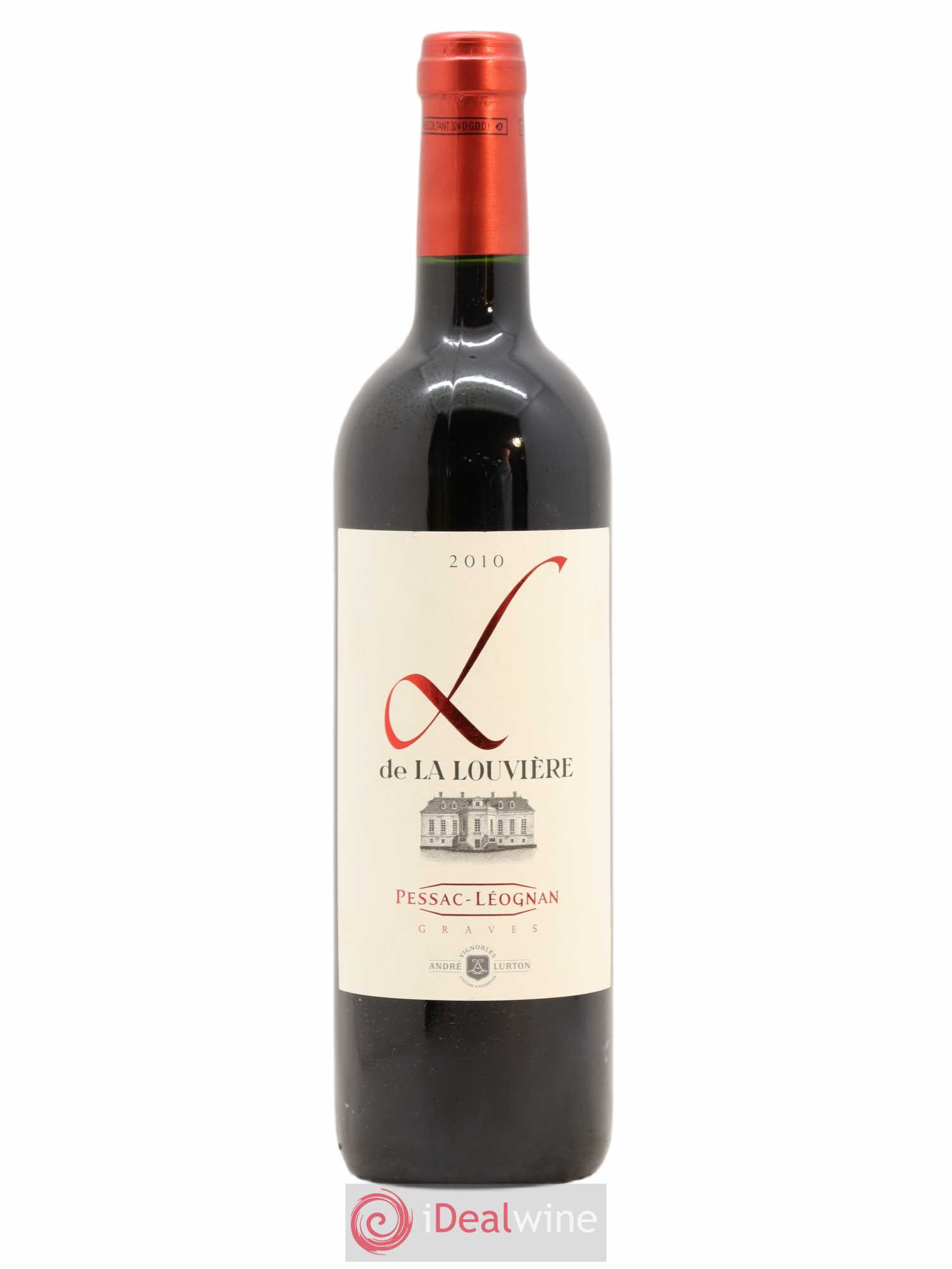Pessac-Léognan L de La Louvière (sans prix de réserve) 2010 - Posten von 1 Flasche - 0