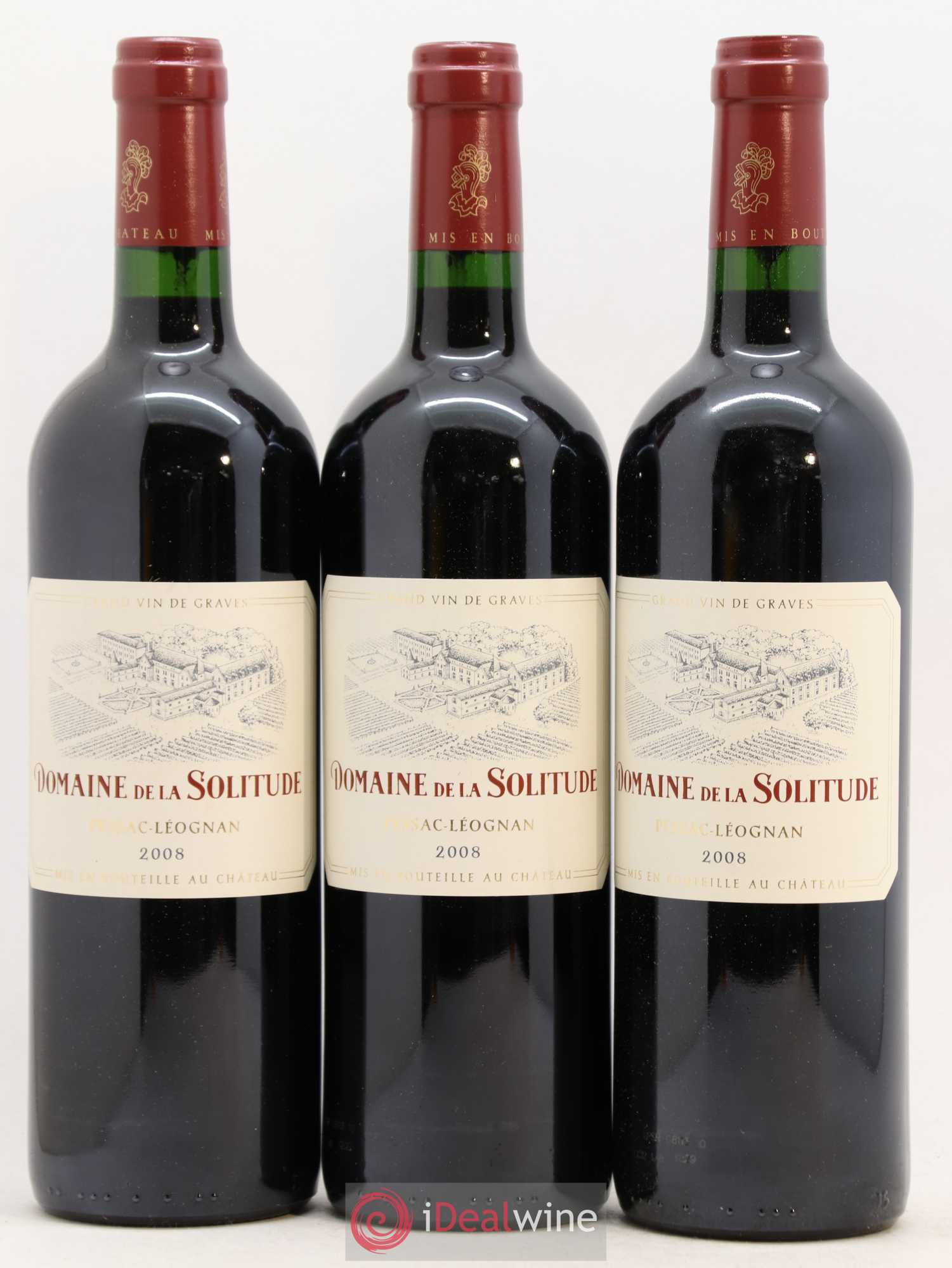 Domaine de la Solitude 2008 - Lot de 6 bouteilles - 1