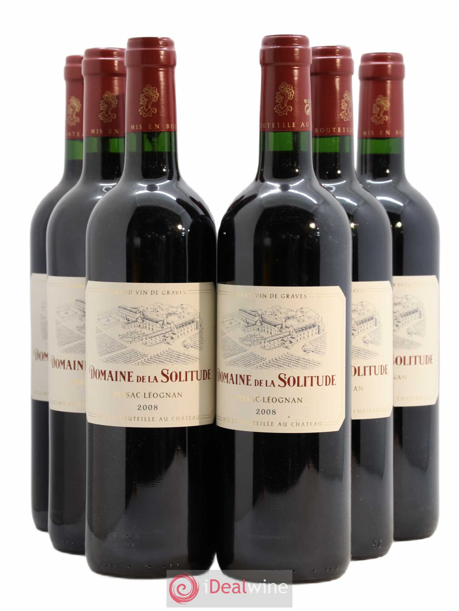 Domaine de la Solitude 2008 - Lot de 6 bouteilles - 0