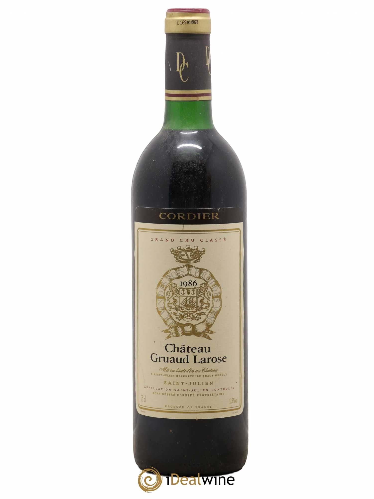 Château Gruaud Larose 2ème Grand Cru Classé 1986 - Lot de 1 bouteille - 0