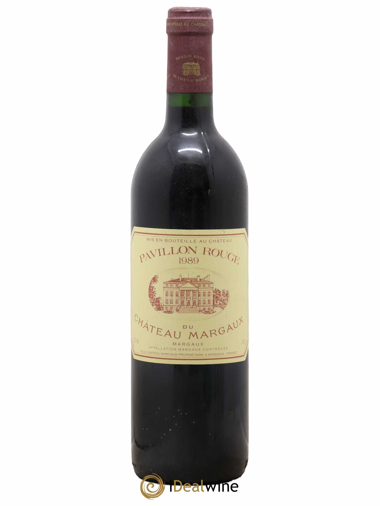 Pavillon Rouge du Château Margaux Second Vin 1989 - Lot de 1 bouteille - 0