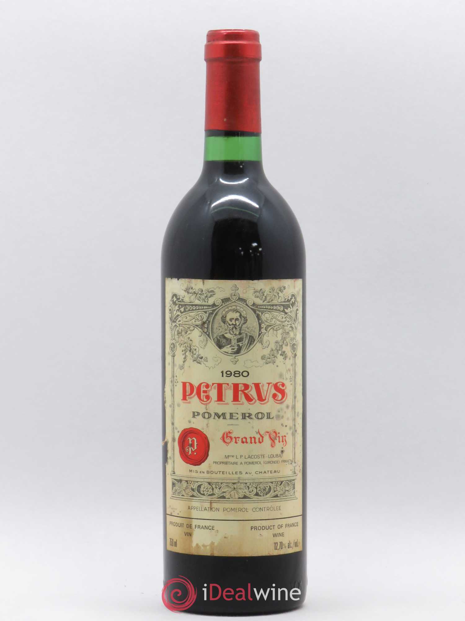 Petrus 1980 - Lot de 1 bouteille - 0