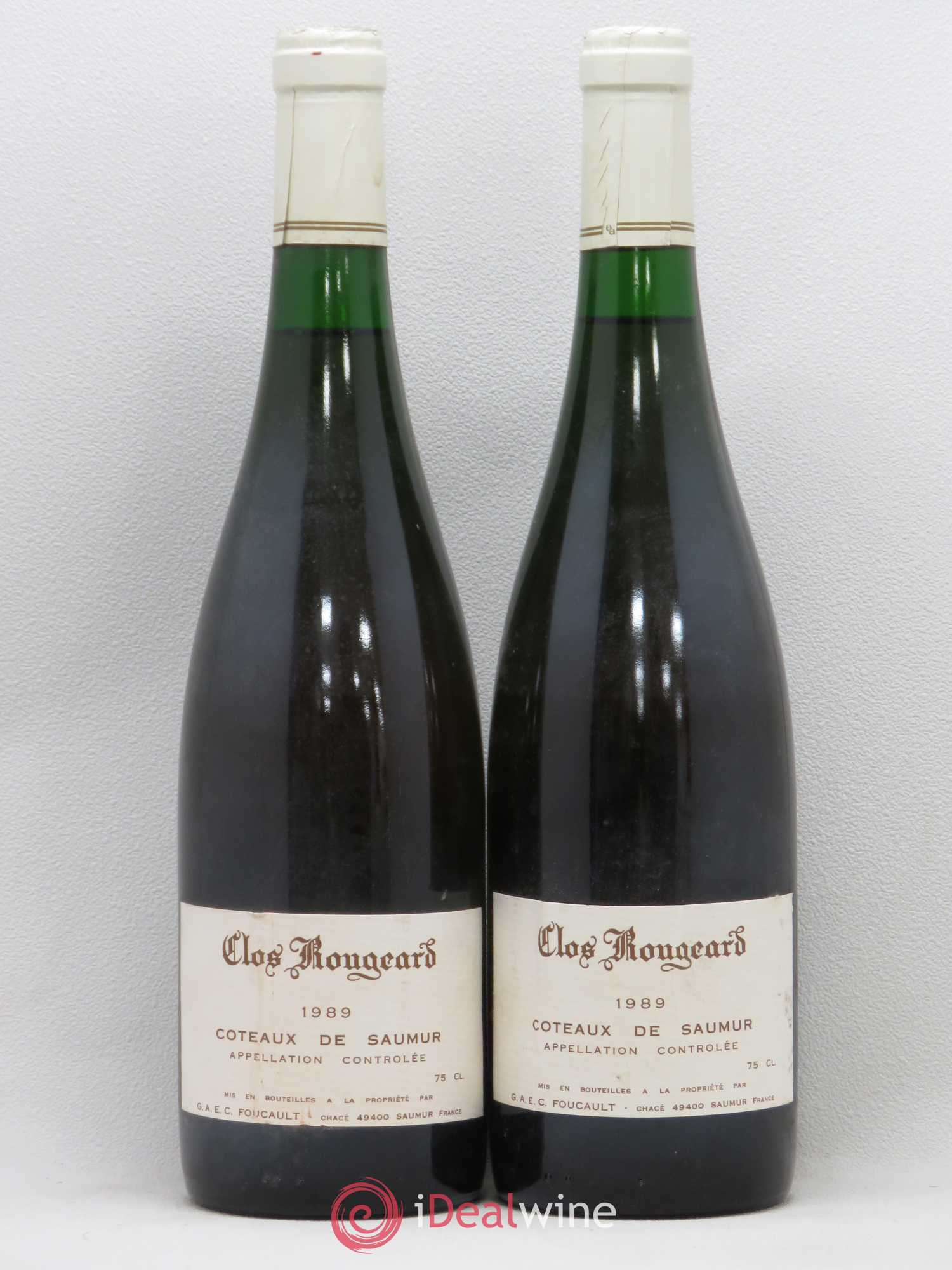 Coteaux de Saumur Clos Rougeard 1989 - Lotto di 2 bottiglie - 0
