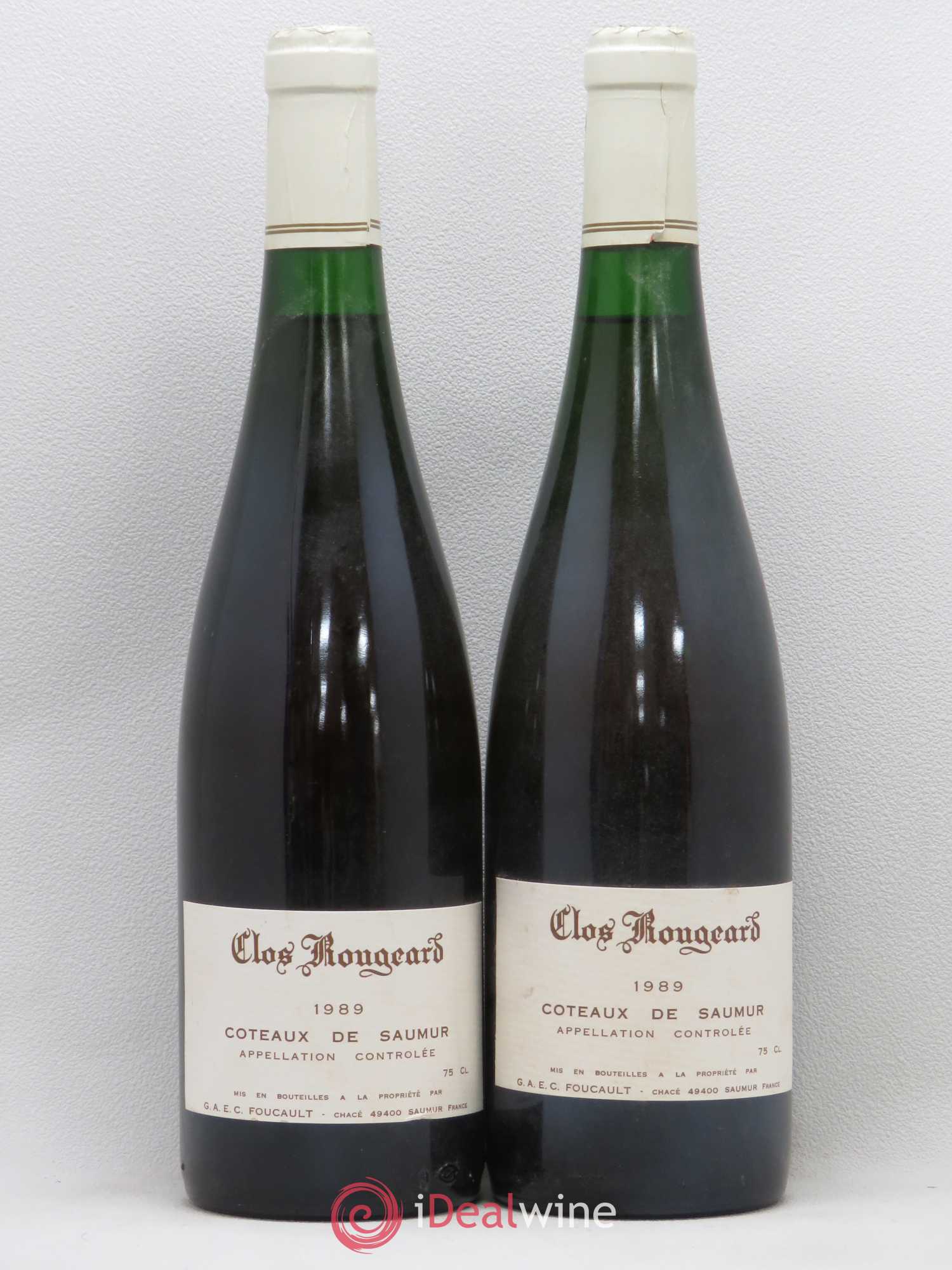 Coteaux de Saumur Clos Rougeard 1989 - Lotto di 2 bottiglie - 0