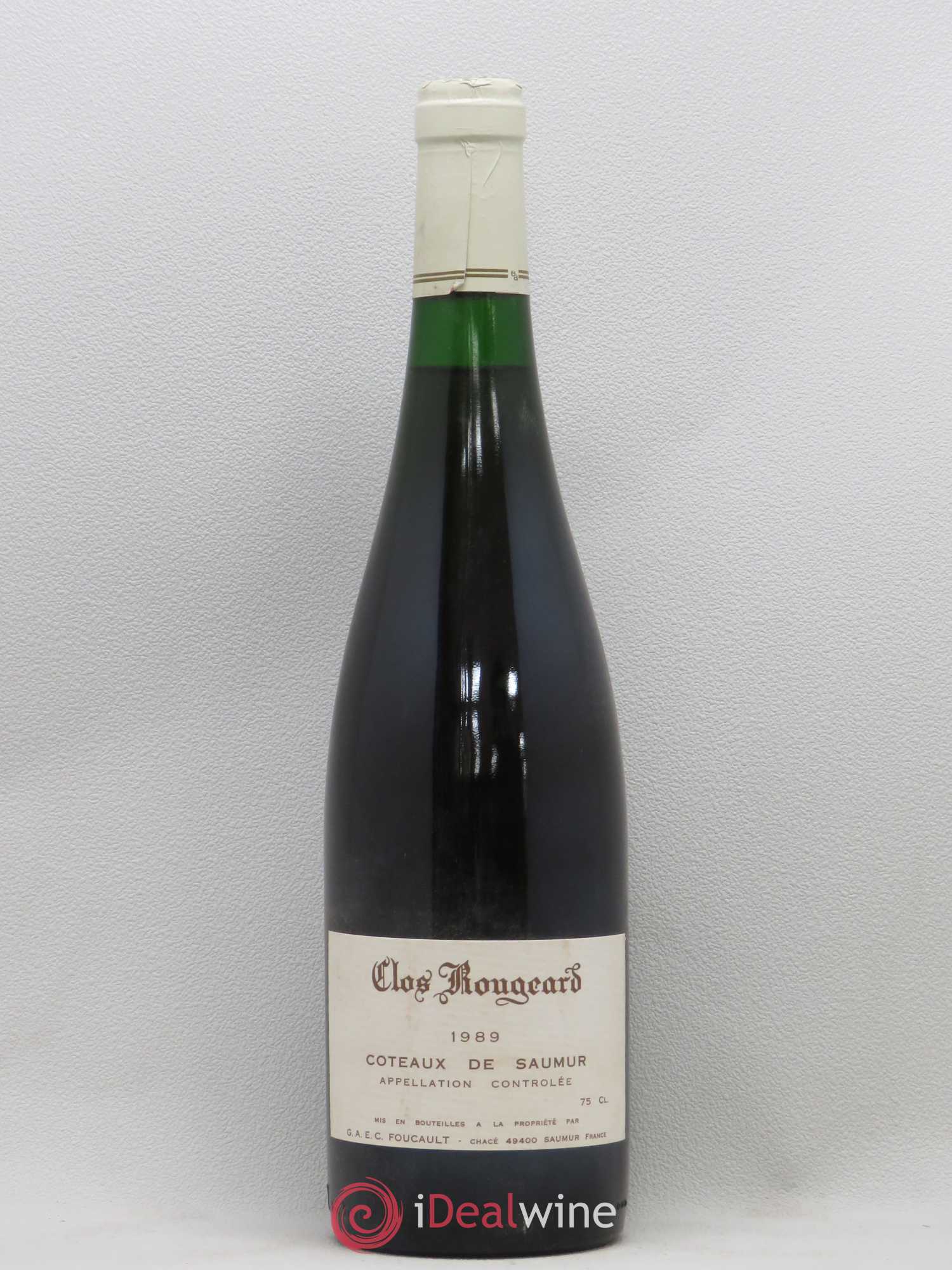 Coteaux de Saumur Clos Rougeard 1989 - Posten von 1 Flasche - 0