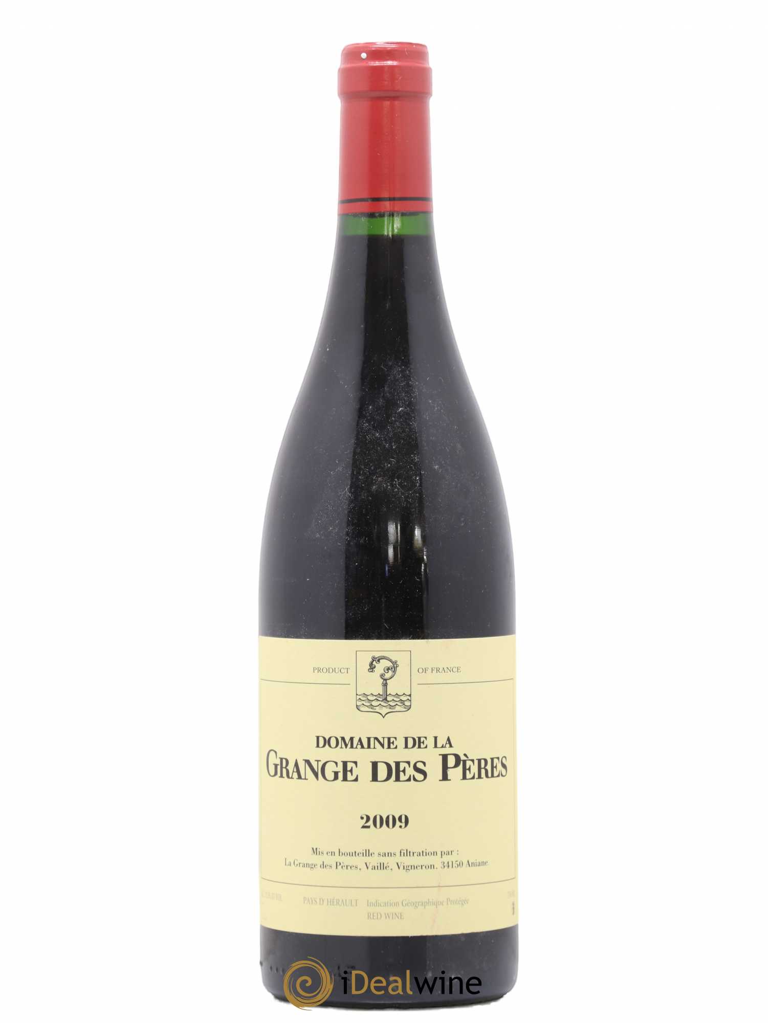 Pays d'Hérault Grange des Pères Laurent Vaillé 2009 - Lot de 1 bouteille - 0