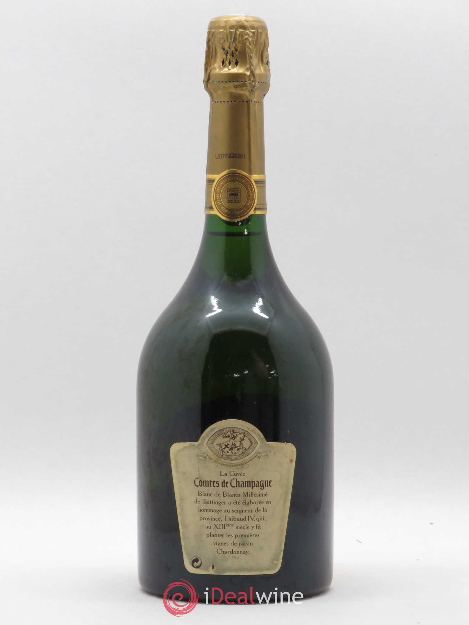 Comtes de Champagne Taittinger 1990 - Lot de 1 bouteille - 1