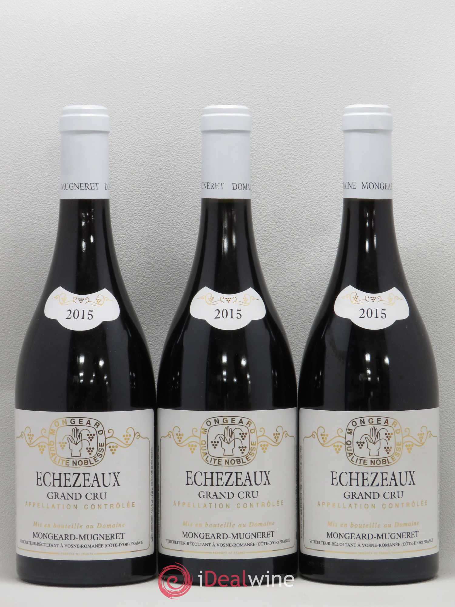 Echezeaux Grand Cru Mongeard-Mugneret (Domaine) 2015 - Lot de 3 bouteilles - 0
