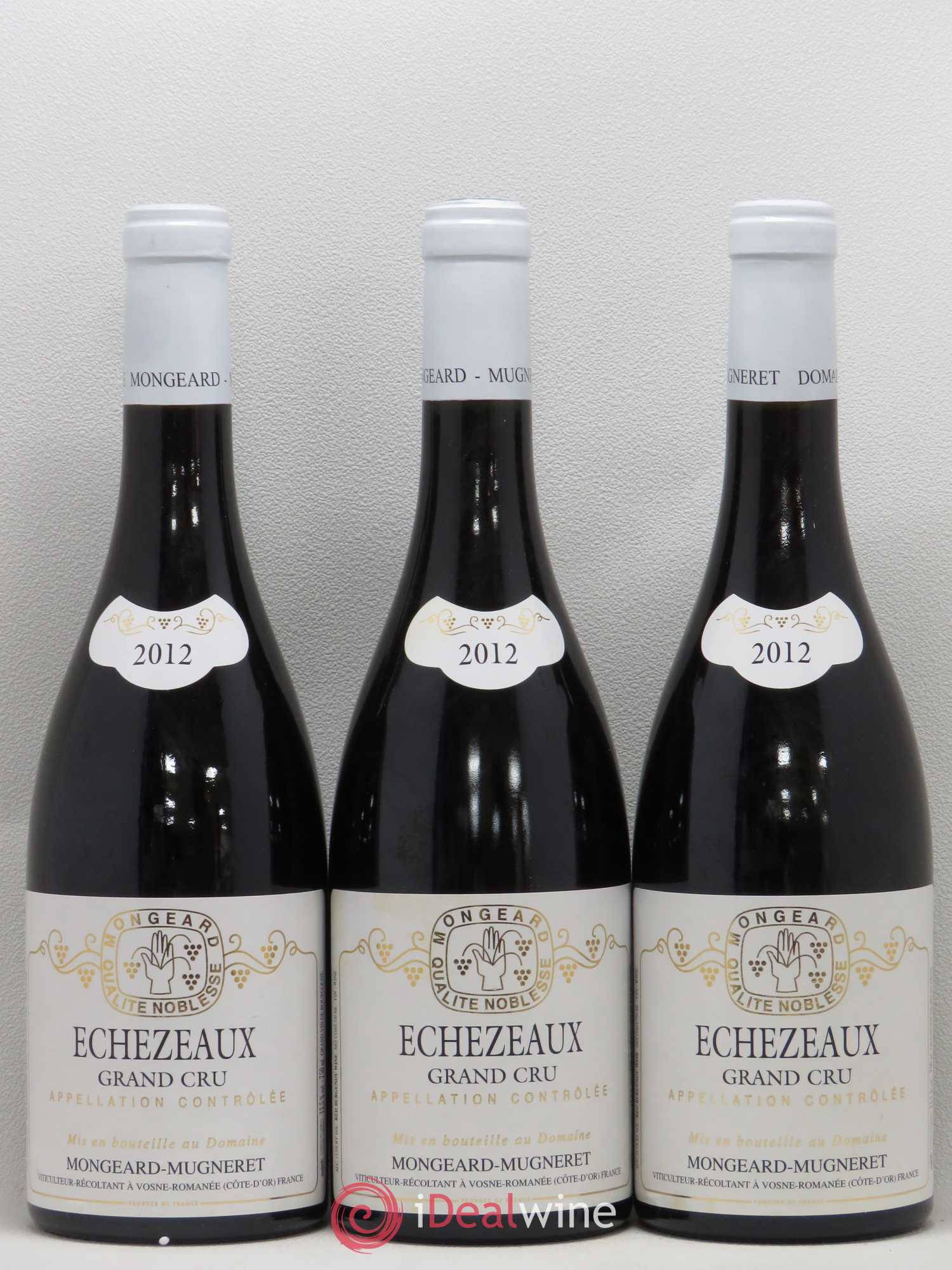 Echezeaux Grand Cru Mongeard-Mugneret (Domaine) 2012 - Lot de 3 bouteilles - 0