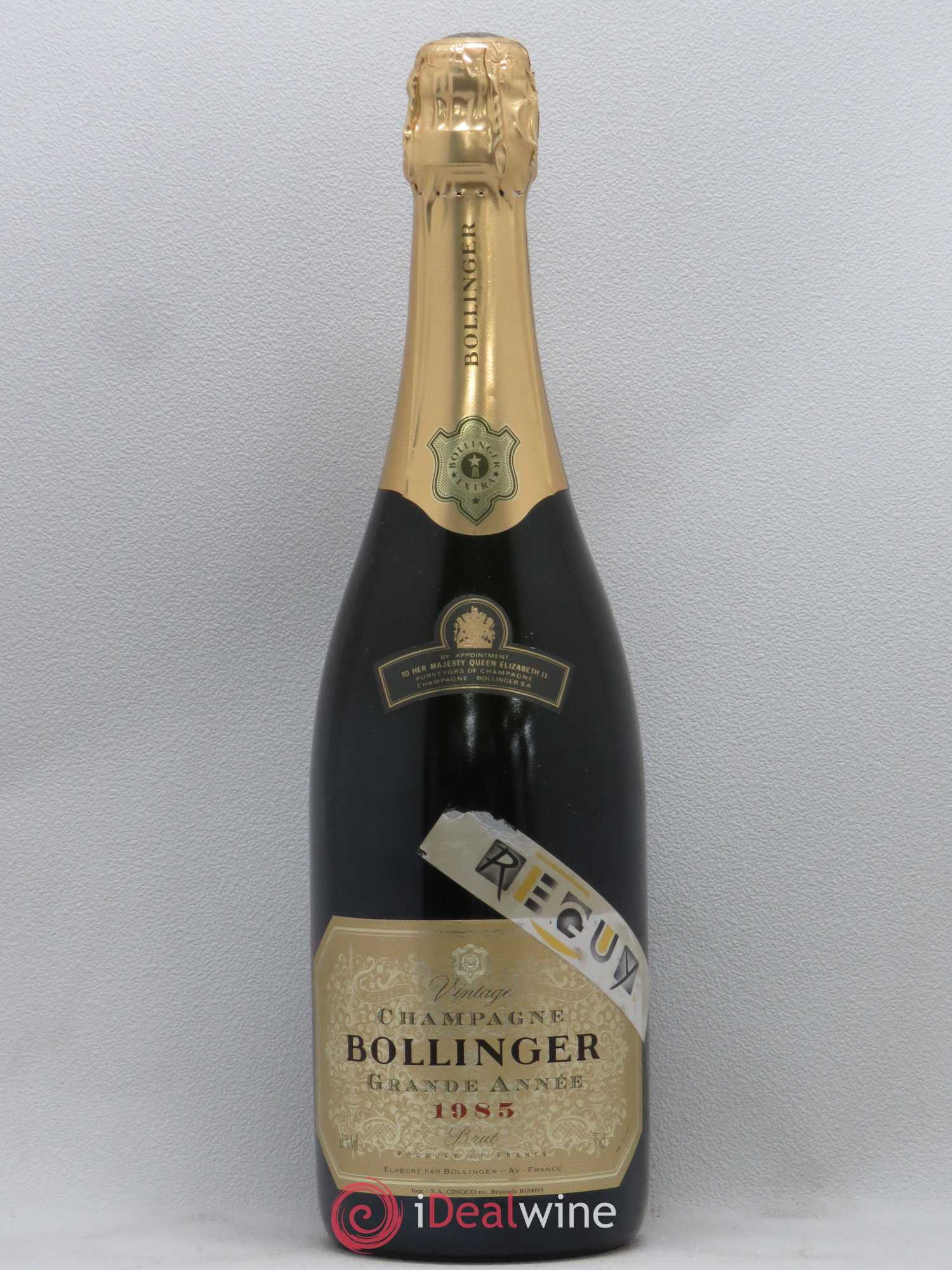 La Grande Année Brut Bollinger 1985 - Lot de 1 bouteille - 0