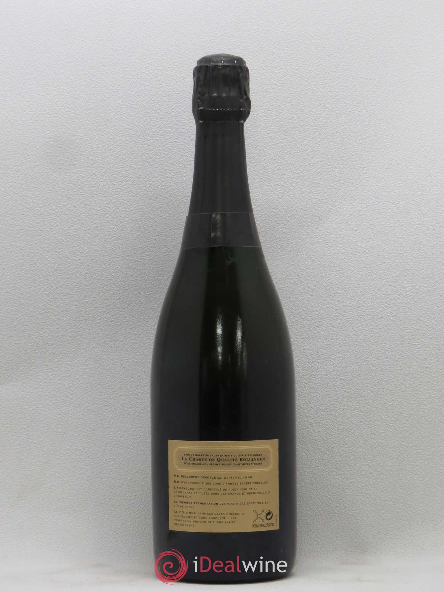 R.D. Extra-Brut Bollinger 1985 - Lot of 1 bottle - 1