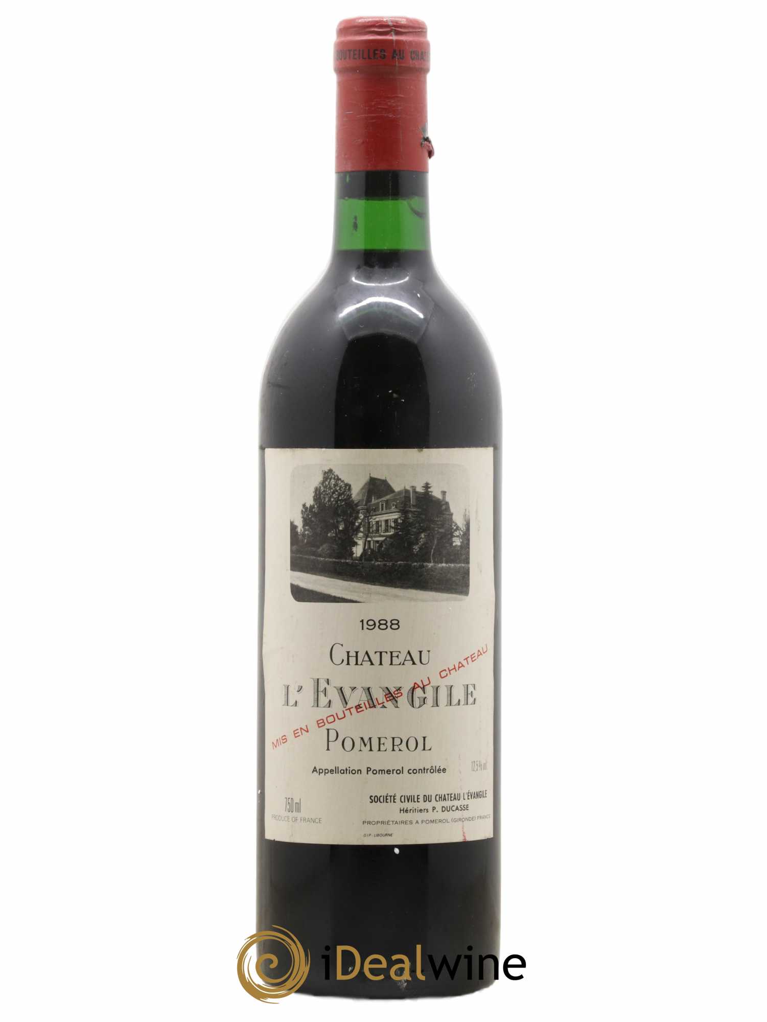 Château l' Évangile 1988 - Lot de 1 bouteille - 0