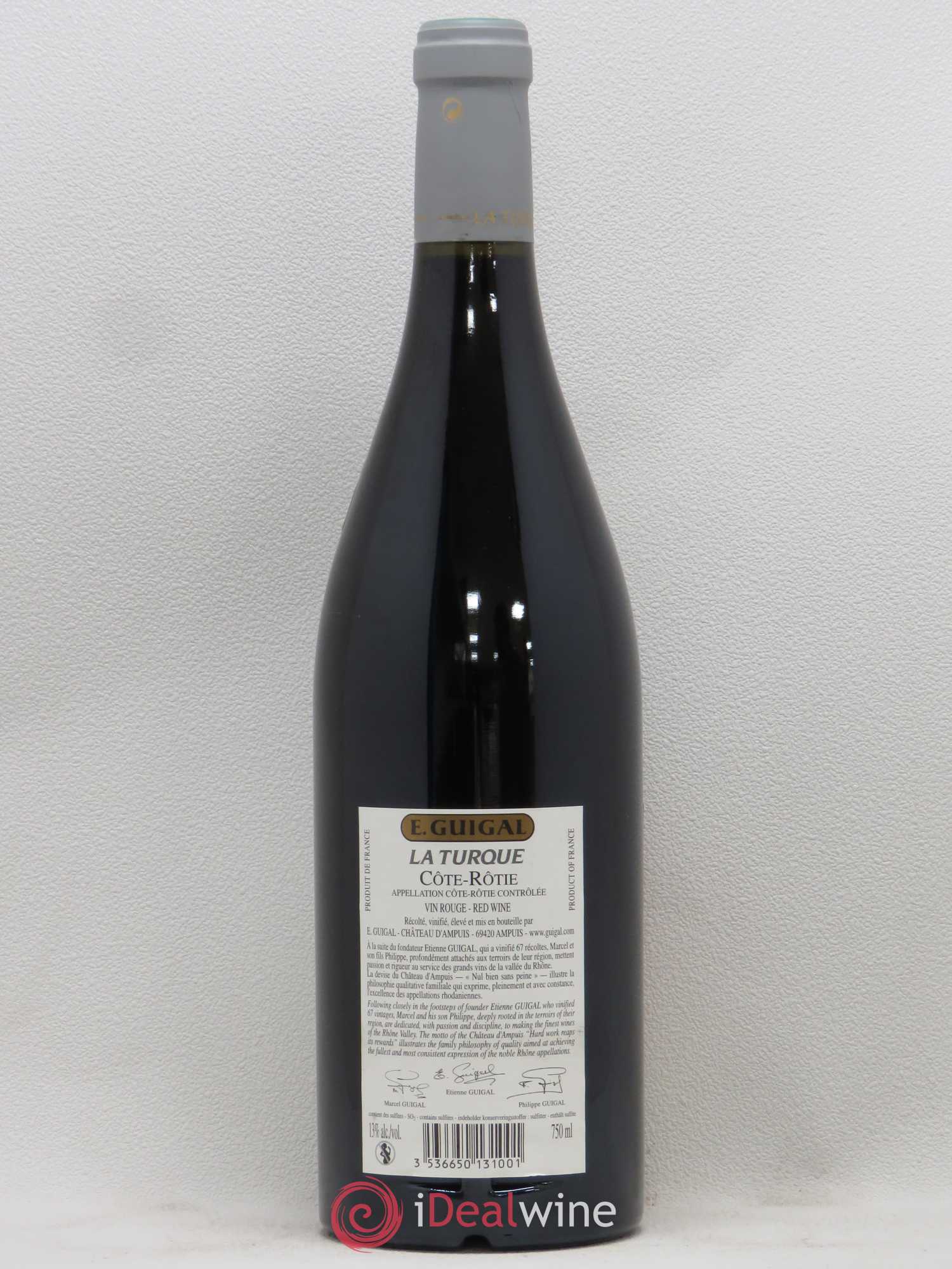 Côte-Rôtie La Turque Guigal 2004 - Lot de 1 bouteille - 1