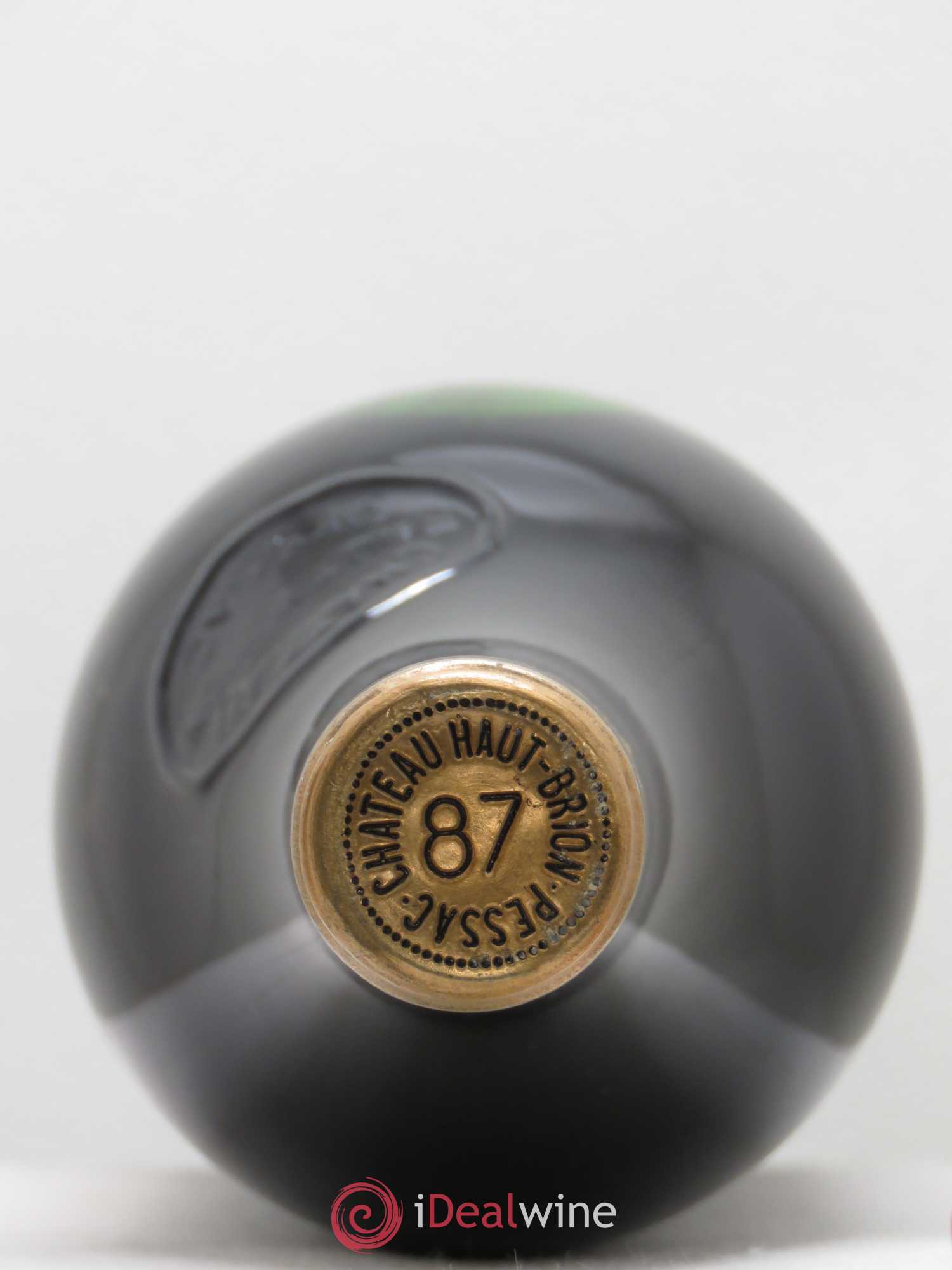 Château Haut Brion 1er Grand Cru Classé 1987 - Lot de 1 bouteille - 1