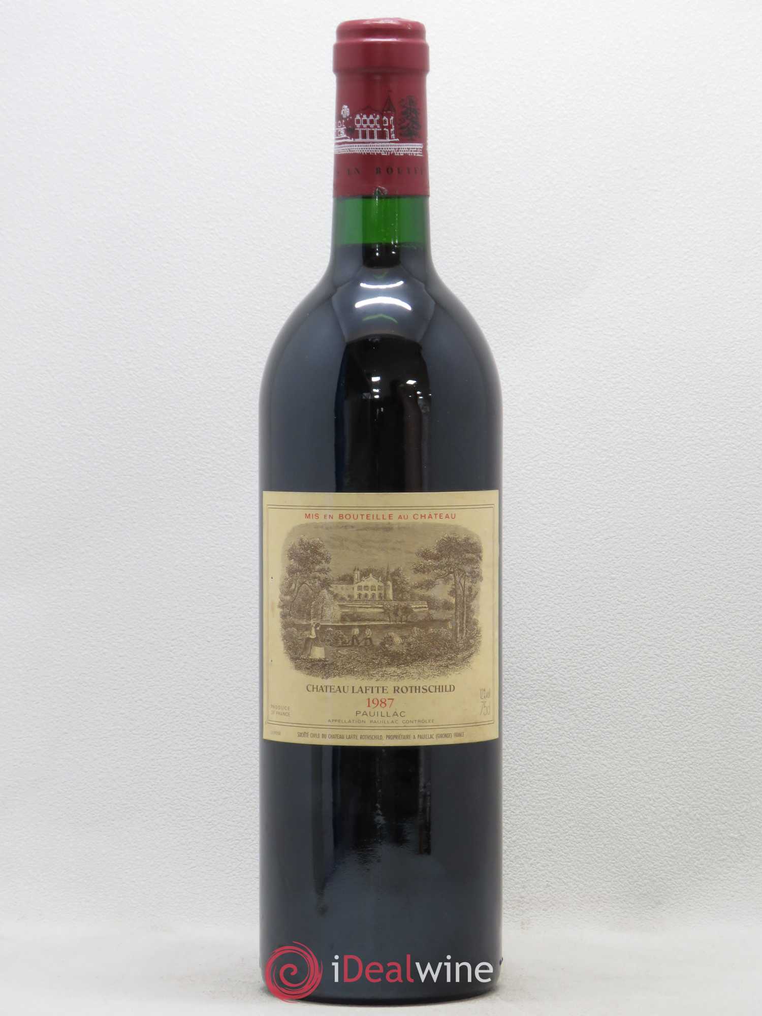 Château Lafite Rothschild 1er Grand Cru Classé 1987 - Lot de 1 bouteille - 0