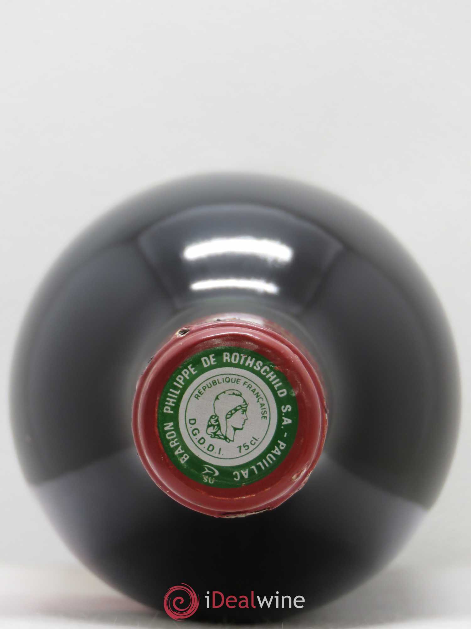 Château Mouton Rothschild 1er Grand Cru Classé 1988 - Lot de 1 bouteille - 1
