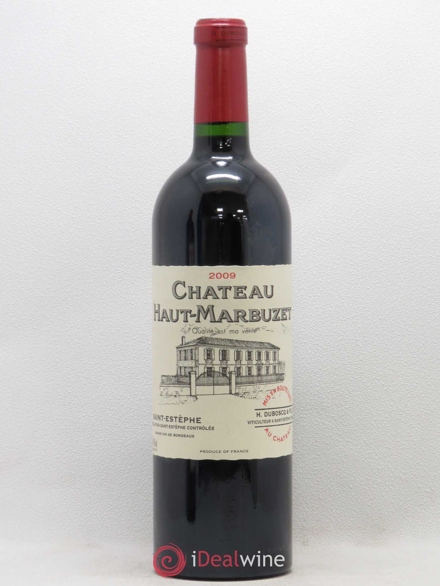 Château Haut Marbuzet 2009 - Lot de 1 bouteille - 0