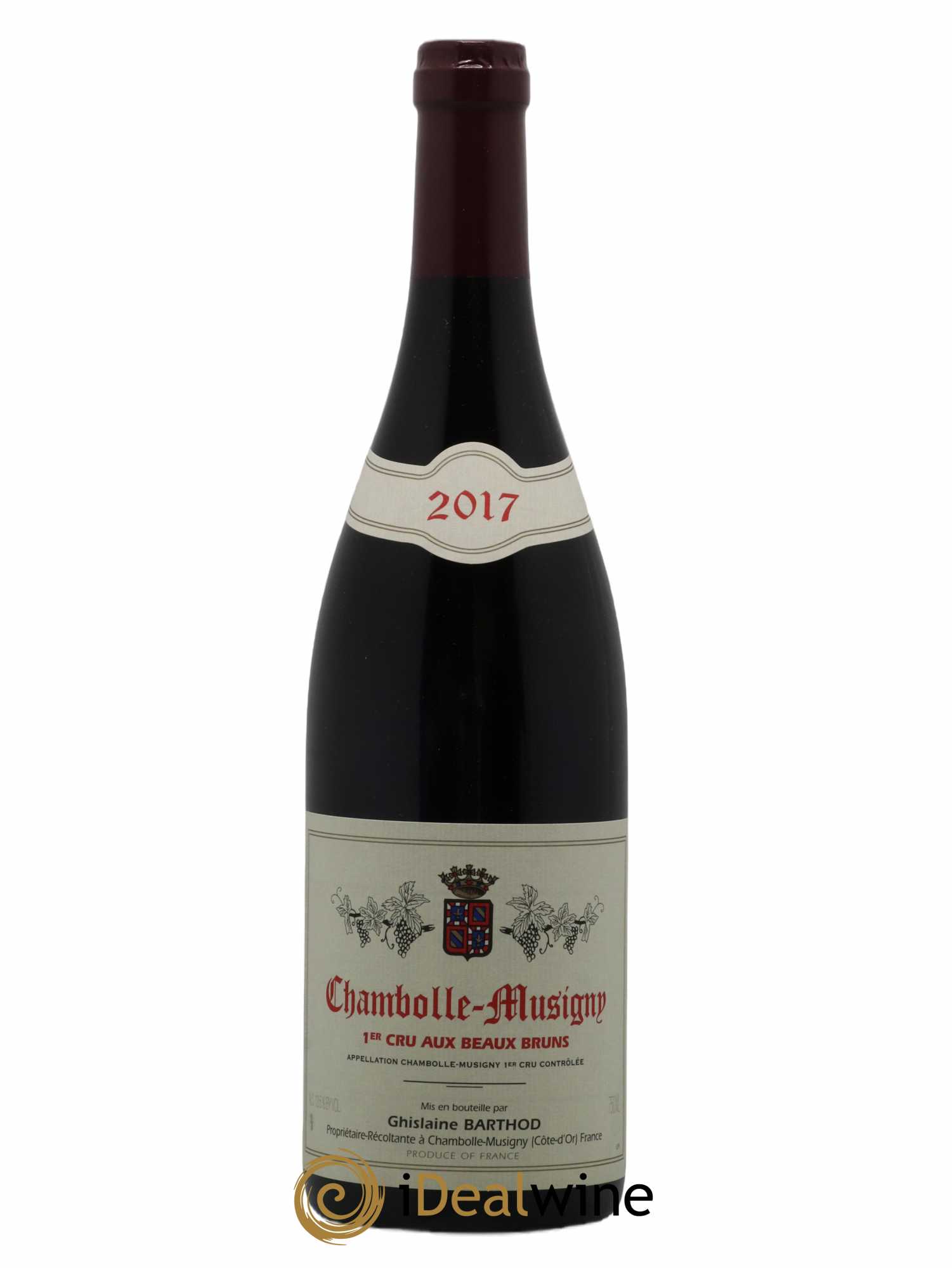 Chambolle-Musigny 1er Cru Aux Beaux Bruns Ghislaine Barthod (sans prix de réserve) 2017 - Lot de 1 bouteille - 0