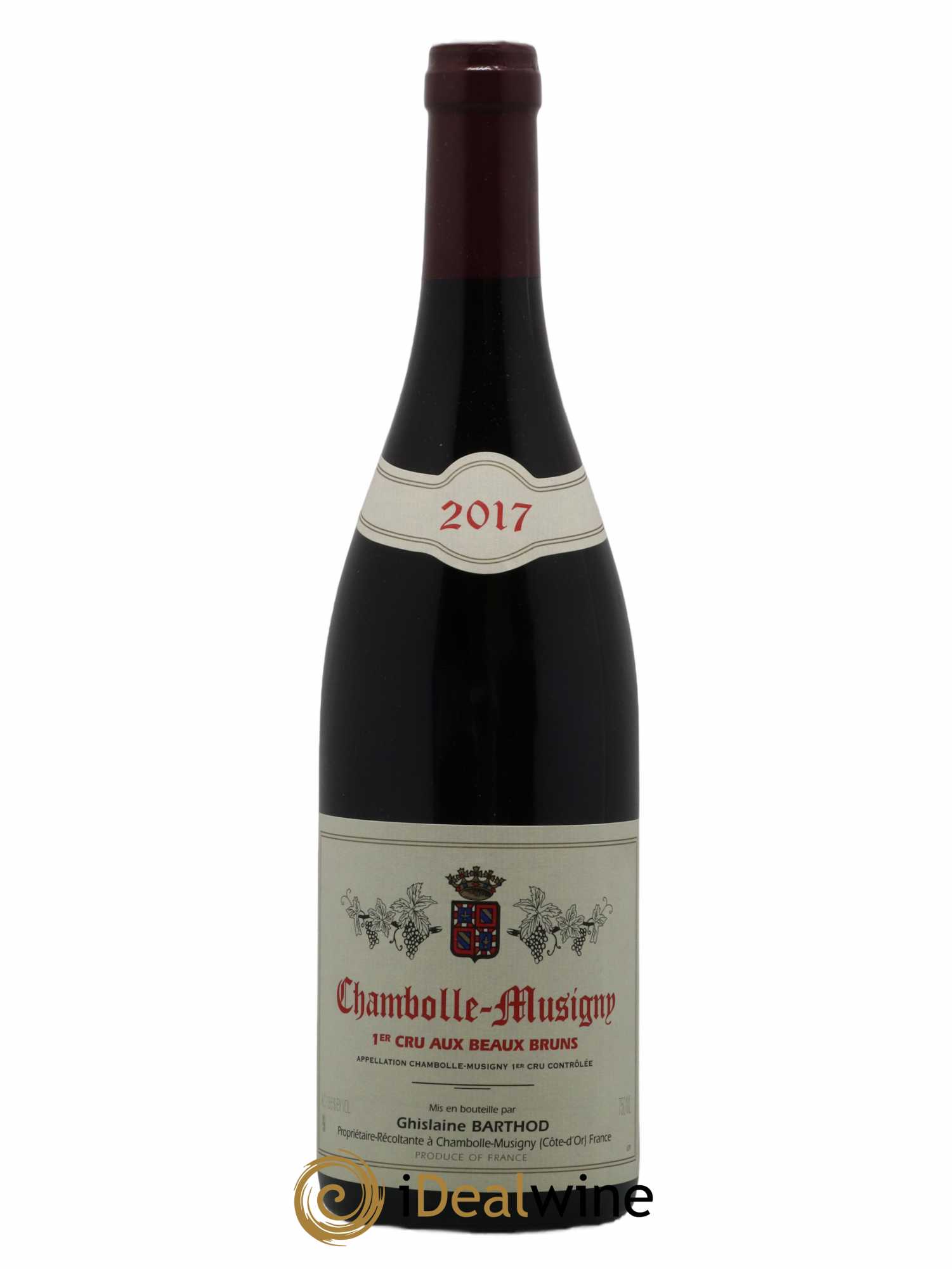 Chambolle-Musigny 1er Cru Aux Beaux Bruns Ghislaine Barthod (sans prix de réserve) 2017 - Lot de 1 bouteille - 0