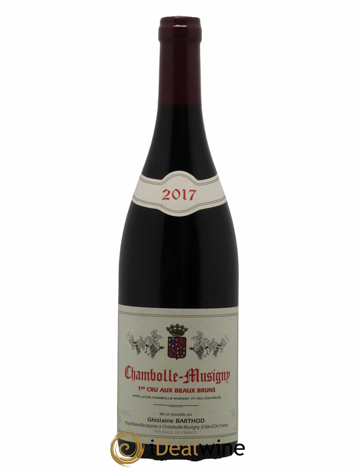 Chambolle-Musigny 1er Cru Aux Beaux Bruns Ghislaine Barthod (sans prix de réserve) 2017 - Lot de 1 bouteille - 0