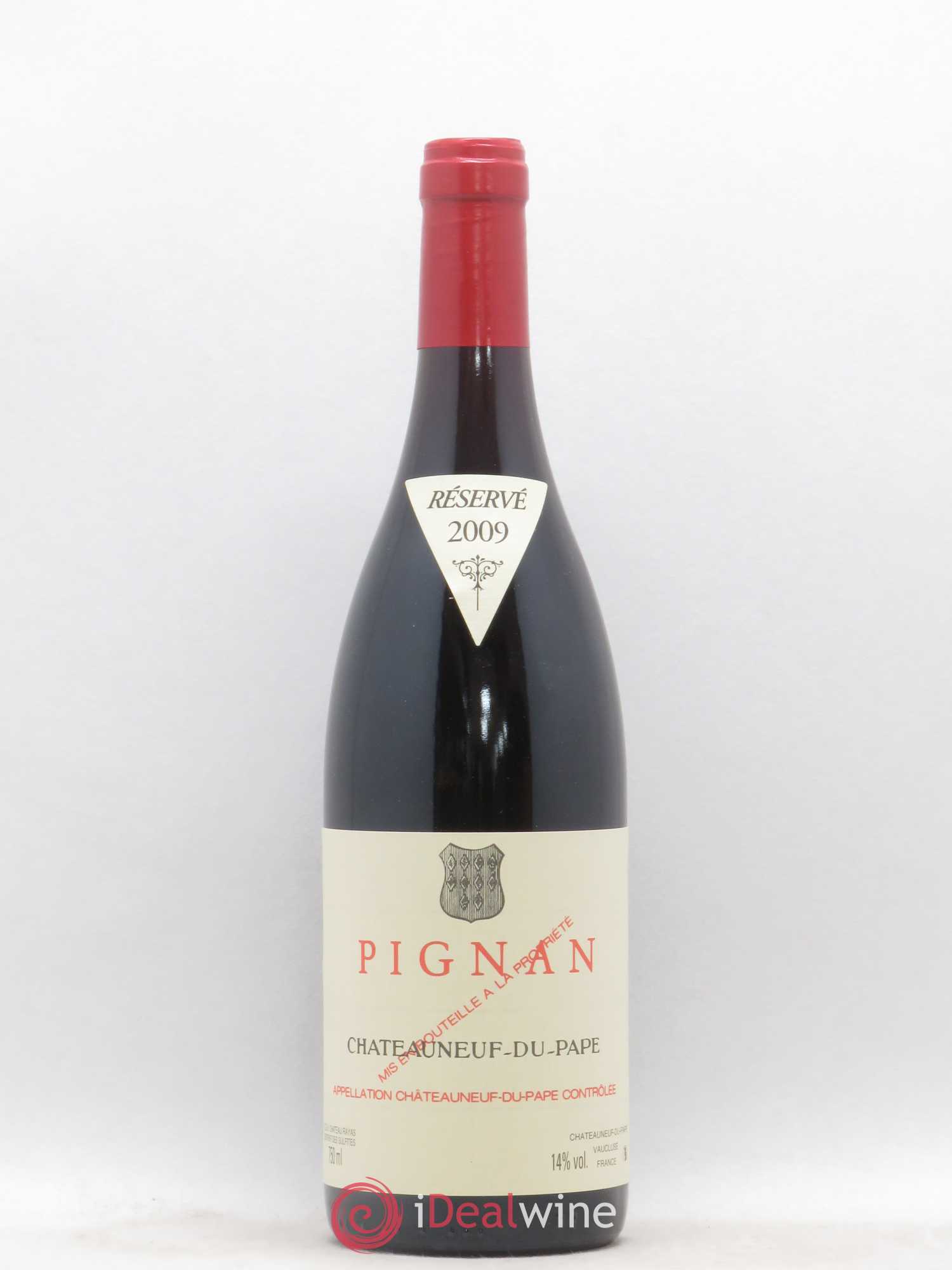Châteauneuf-du-Pape Pignan Emmanuel Reynaud (sans prix de réserve) 2009 - Lot de 1 bouteille - 0
