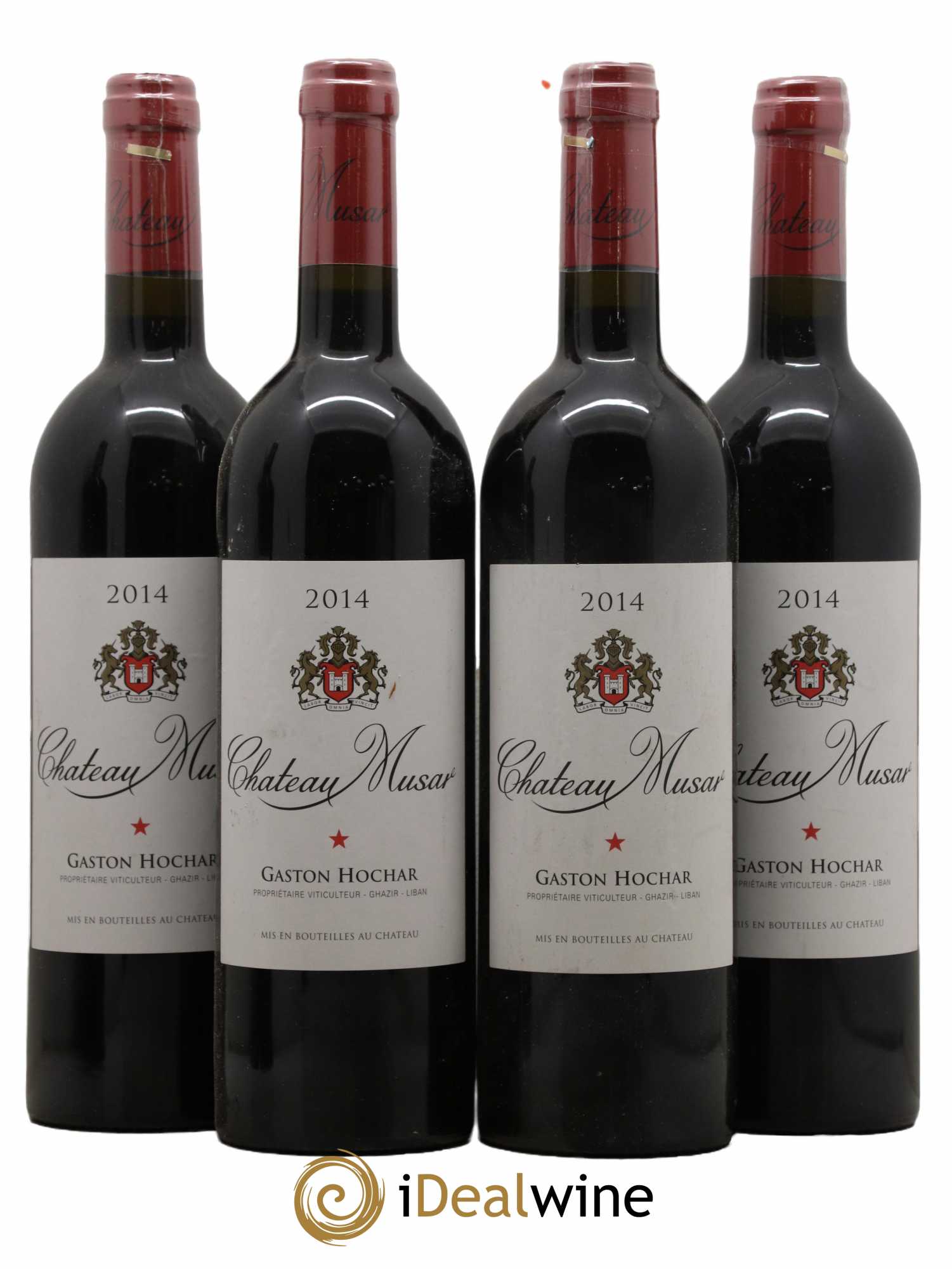Château Musar Serge Hochar 2014 - Lot de 4 bouteilles - 0