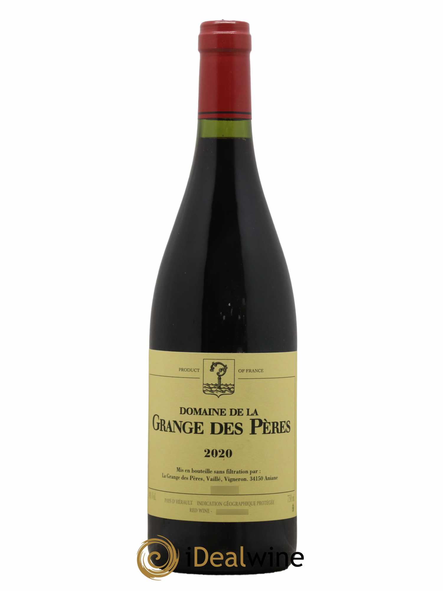 Pays d'Hérault Grange des Pères Laurent Vaillé 2020 - Lot de 1 bouteille - 0