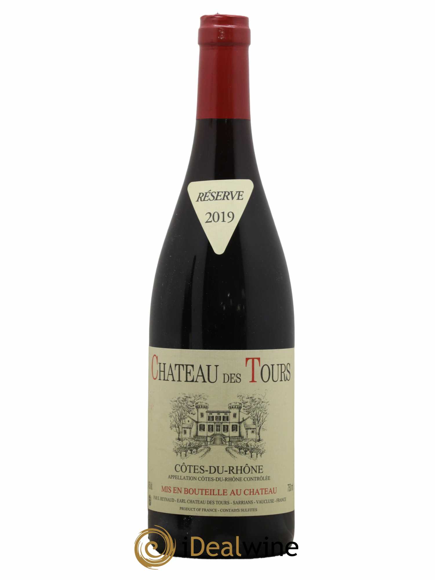 Côtes-du-Rhône Château des Tours Emmanuel Reynaud 2019 - Lot de 1 bouteille - 0