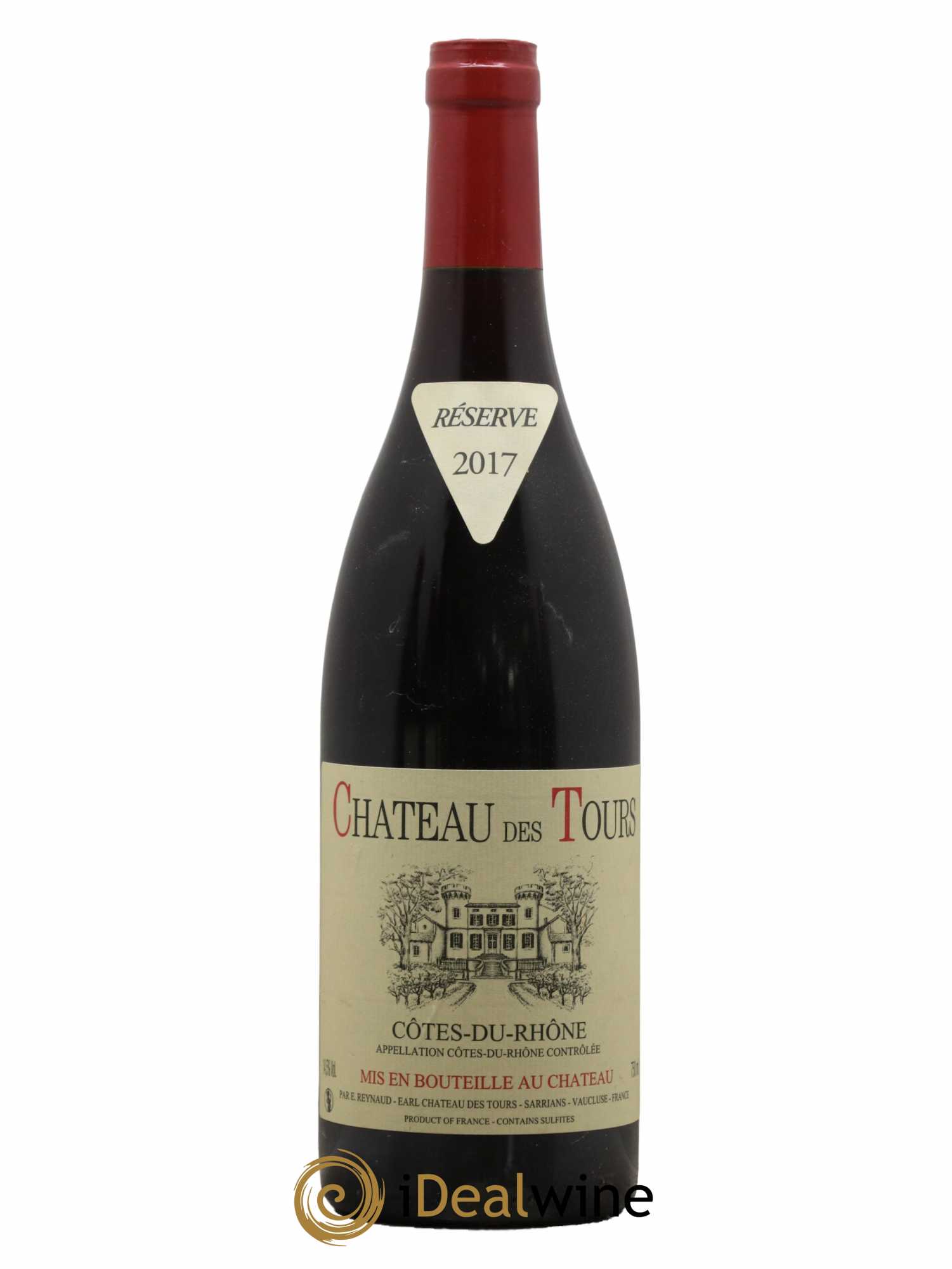 Côtes-du-Rhône Château des Tours Emmanuel Reynaud 2017 - Lot de 1 bouteille - 0