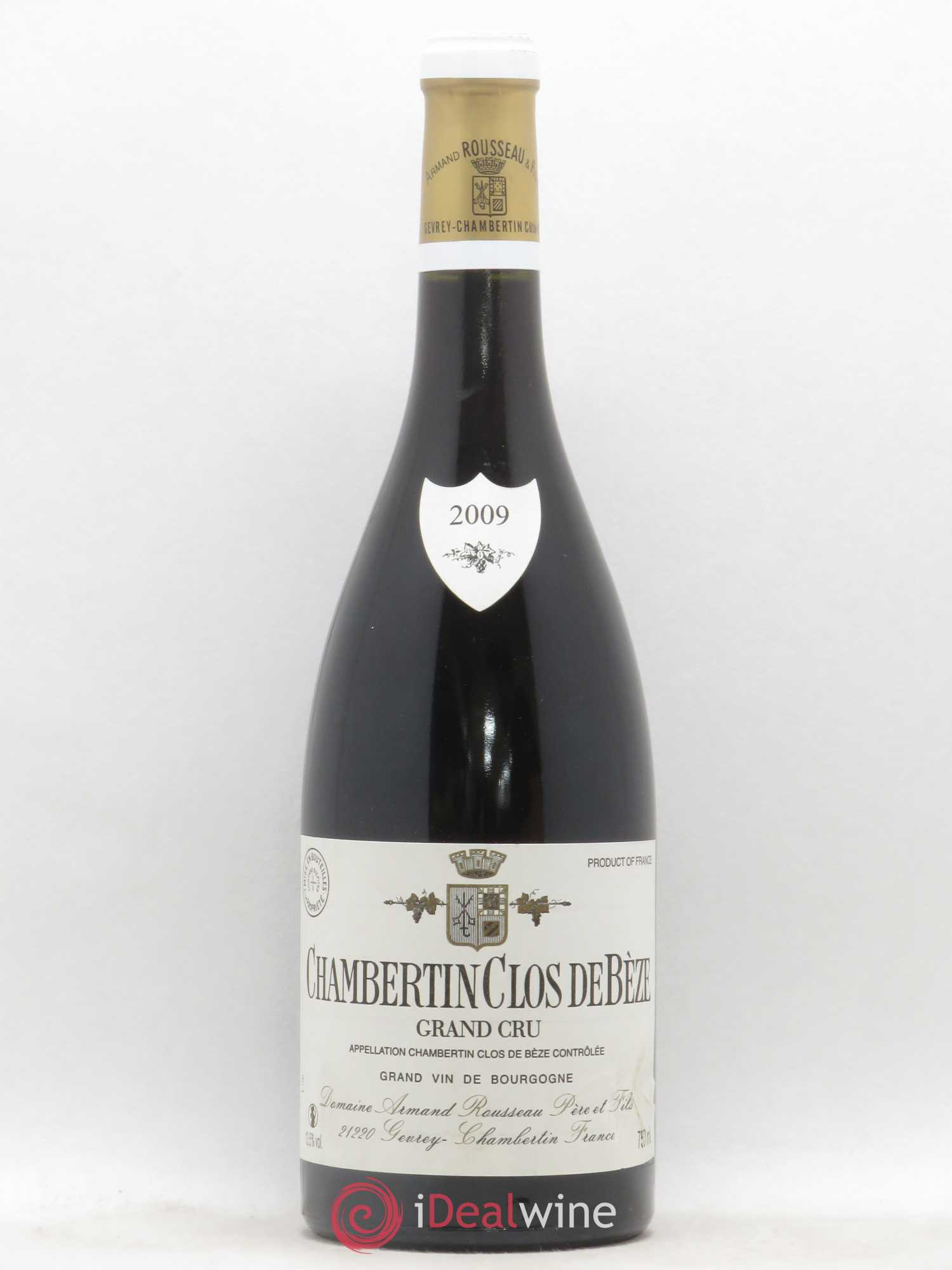 Chambertin Clos de Bèze Grand Cru Armand Rousseau (Domaine) 2009 - Lot de 1 bouteille - 0
