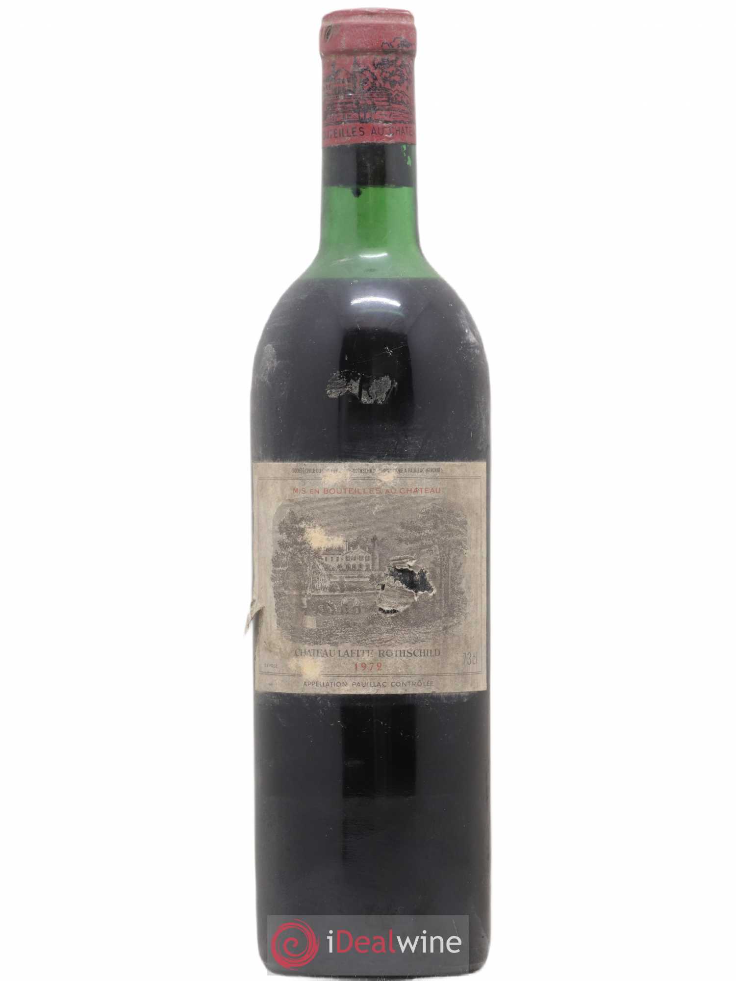 Château Lafite Rothschild 1er Grand Cru Classé (sans prix de réserve) 1972 - Lot de 1 bouteille - 0