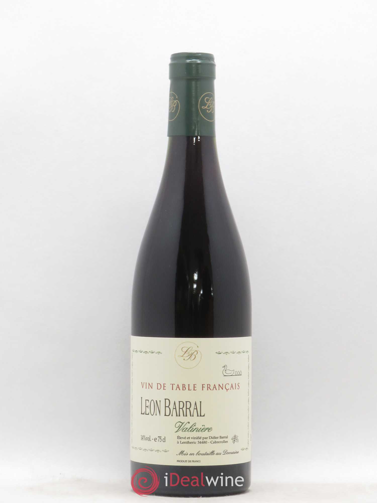 Vin de France Valinière Léon Barral (sans prix de réserve) 2000 - Posten von 1 Flasche - 0