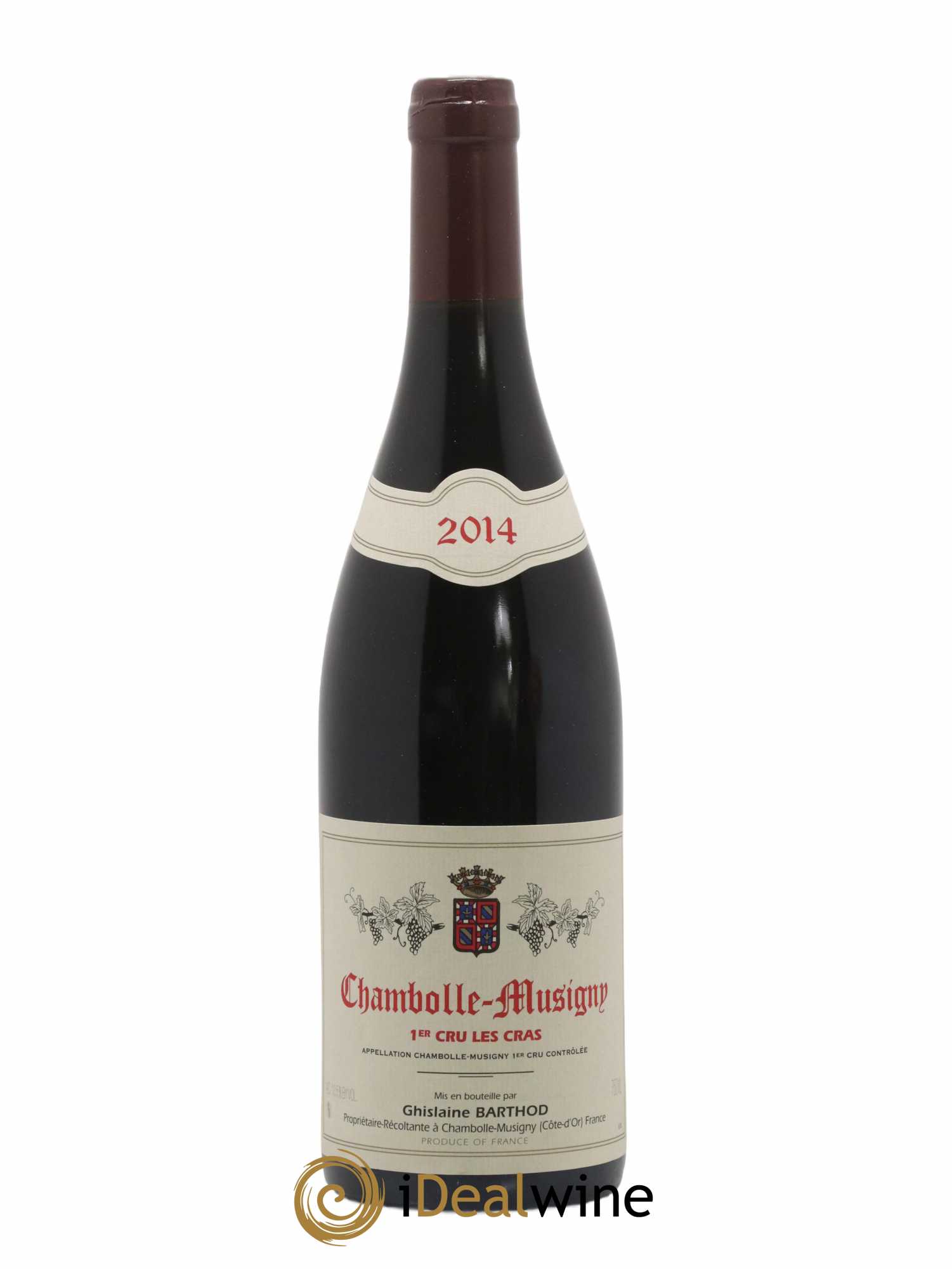 Chambolle-Musigny 1er Cru Les Cras Ghislaine Barthod (sans prix de réserve) 2014 - Lot de 1 bouteille - 0