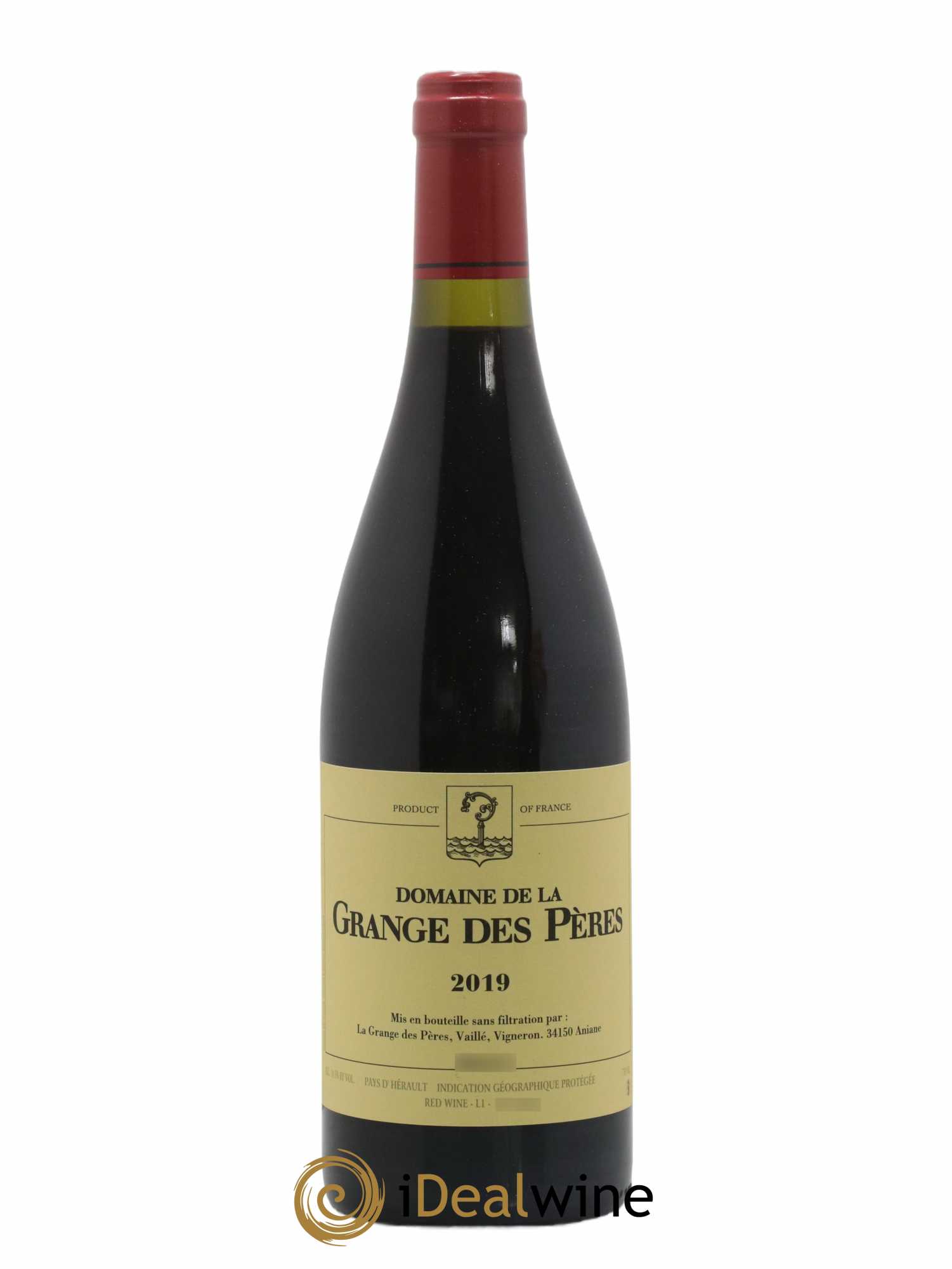 Pays d'Hérault Grange des Pères Laurent Vaillé (sans prix de réserve) 2019 - Lot de 1 bouteille - 0