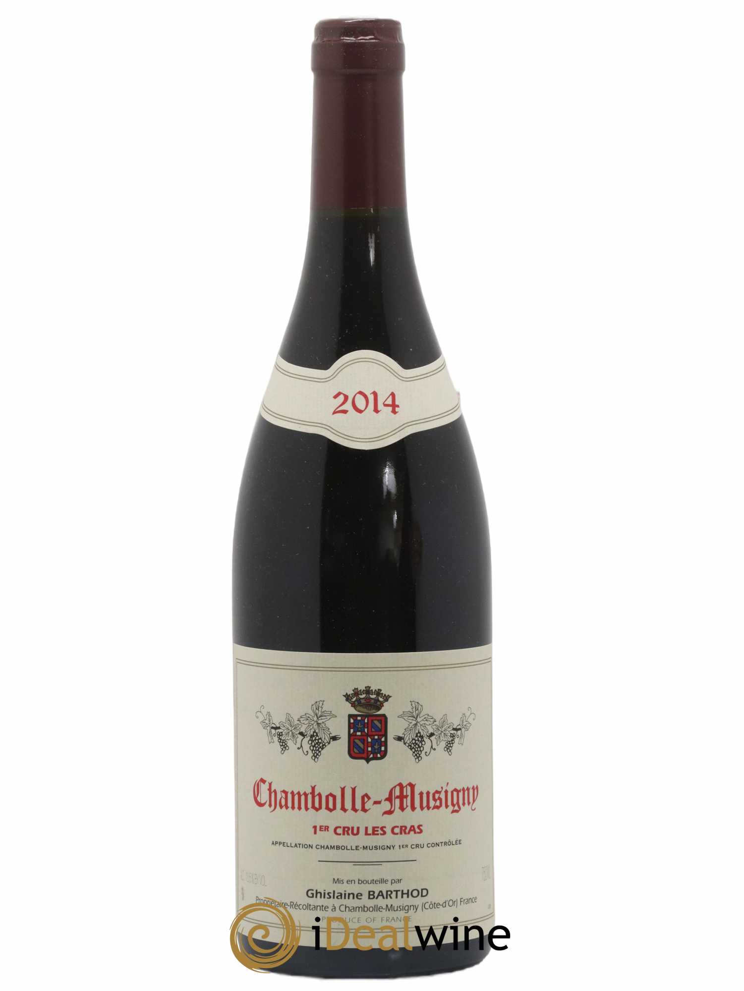 Chambolle-Musigny 1er Cru Les Cras Ghislaine Barthod (sans prix de réserve) 2014 - Lot de 1 bouteille - 0