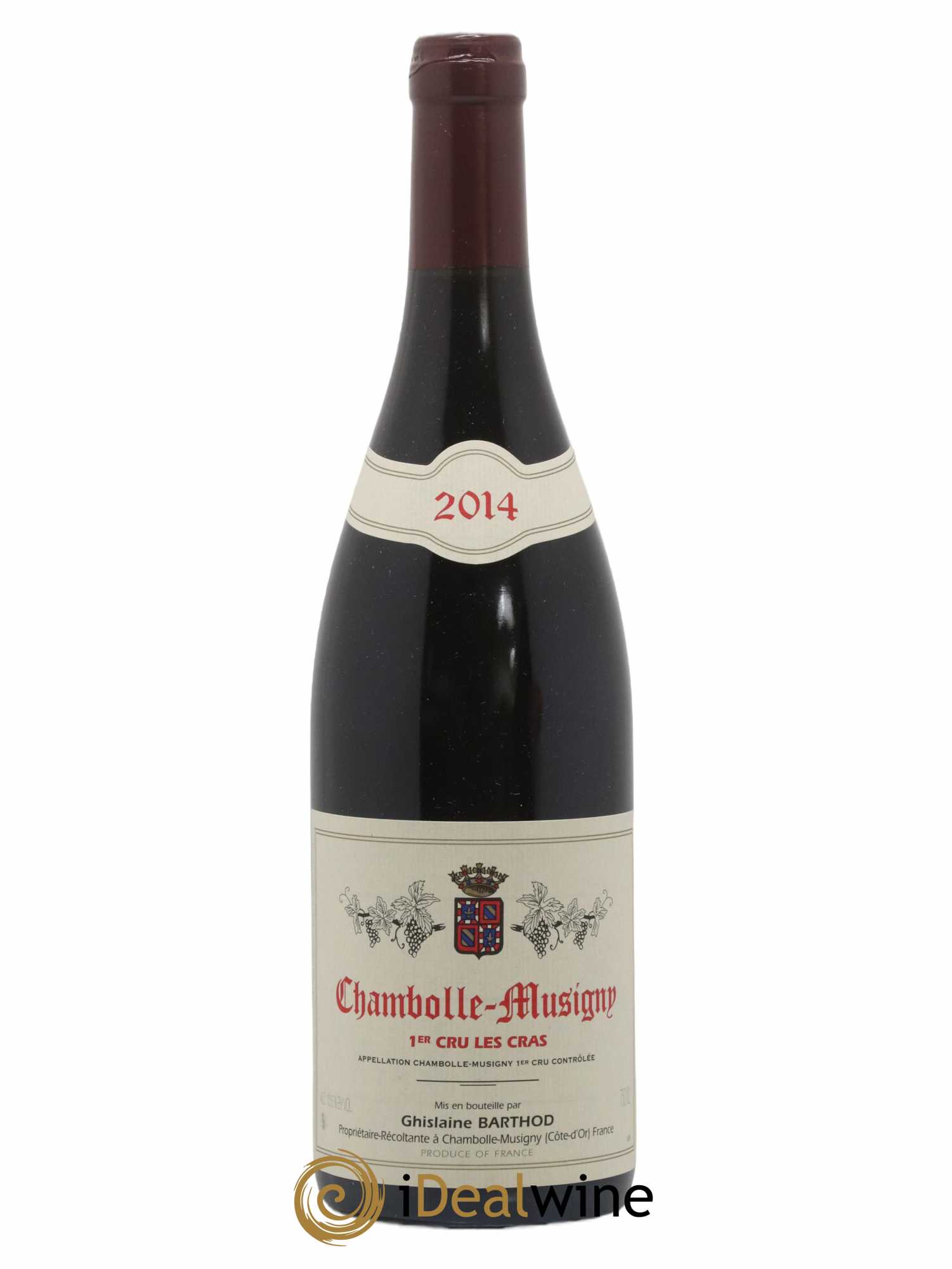Chambolle-Musigny 1er Cru Les Cras Ghislaine Barthod (sans prix de réserve) 2014 - Lot de 1 bouteille - 0