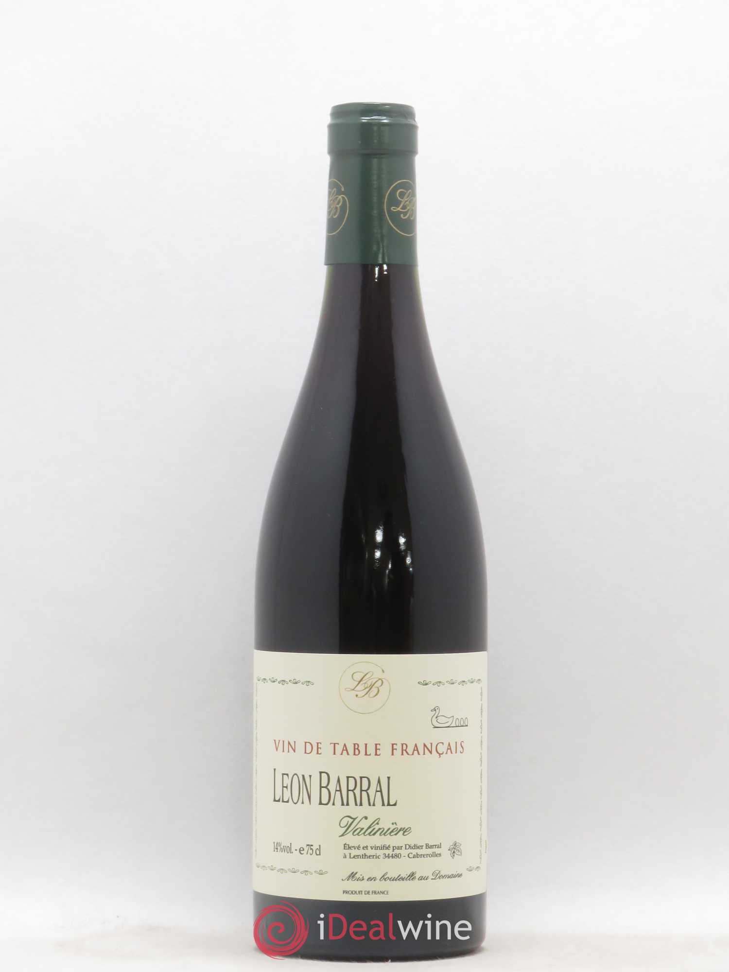 Vin de France Valinière Léon Barral (sans prix de réserve) 2000 - Posten von 1 Flasche - 0