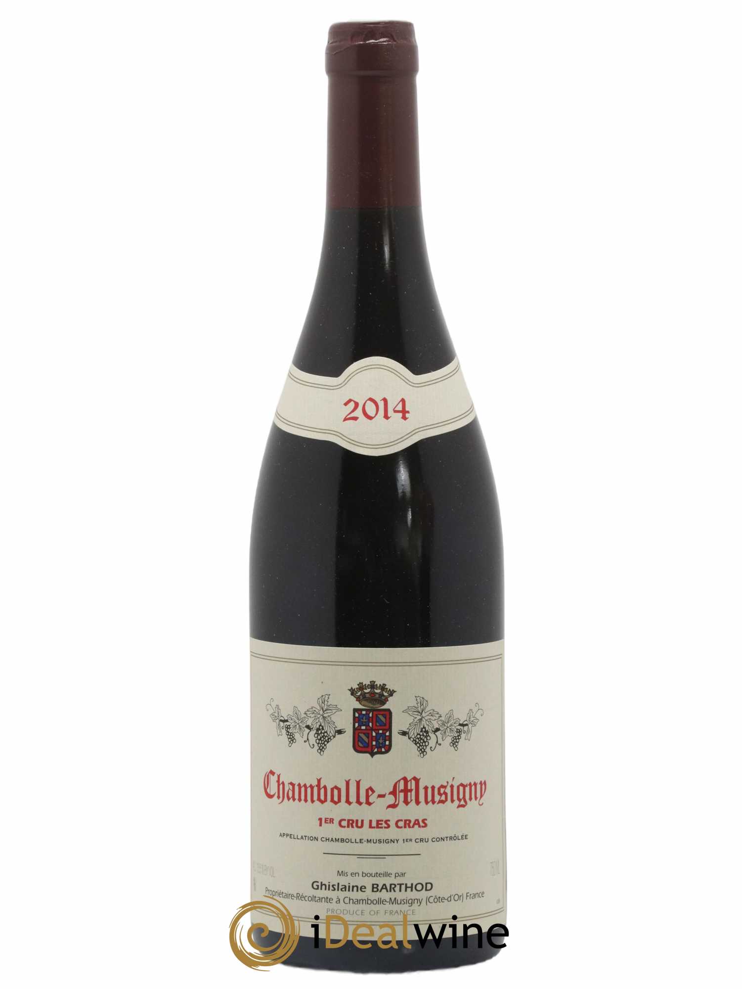 Chambolle-Musigny 1er Cru Les Cras Ghislaine Barthod (sans prix de réserve) 2014 - Lot de 1 bouteille - 0