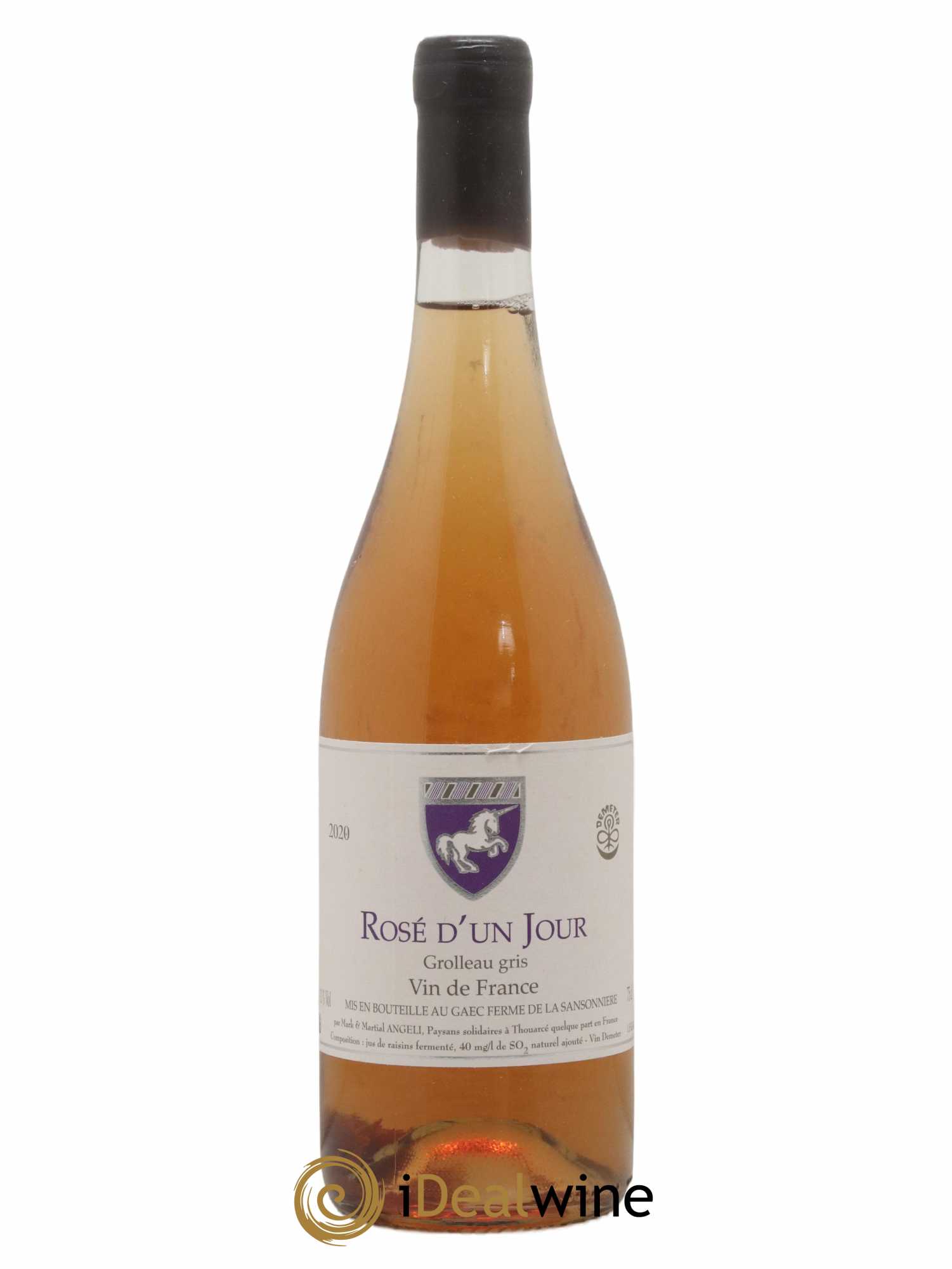 Vin de France Rosé d'un jour Mark Angeli (Domaine) - Ferme de la Sansonnière (senza prezzo di riserva) 2020 - Lotto di 1 bottiglia - 0