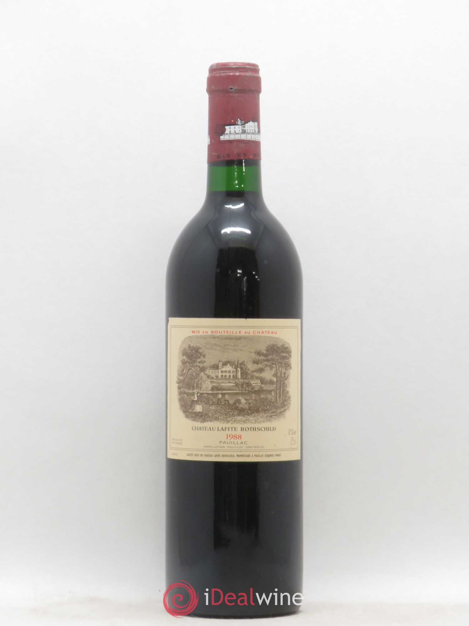 Château Lafite Rothschild 1er Grand Cru Classé 1988 - Lot de 1 bouteille - 0