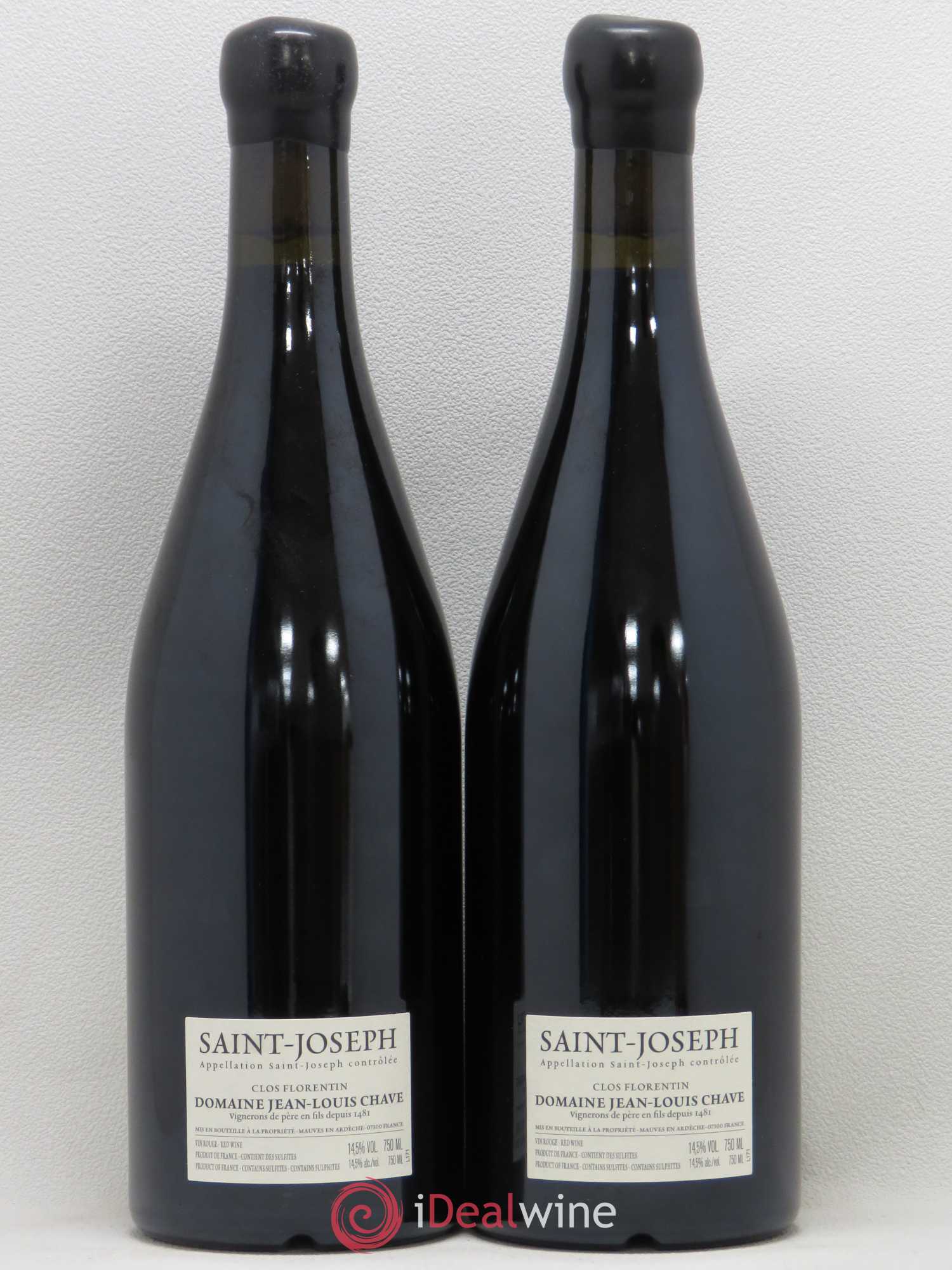 Saint-Joseph Clos Florentin Jean-Louis Chave 2017 - Lot de 2 bouteilles - 1