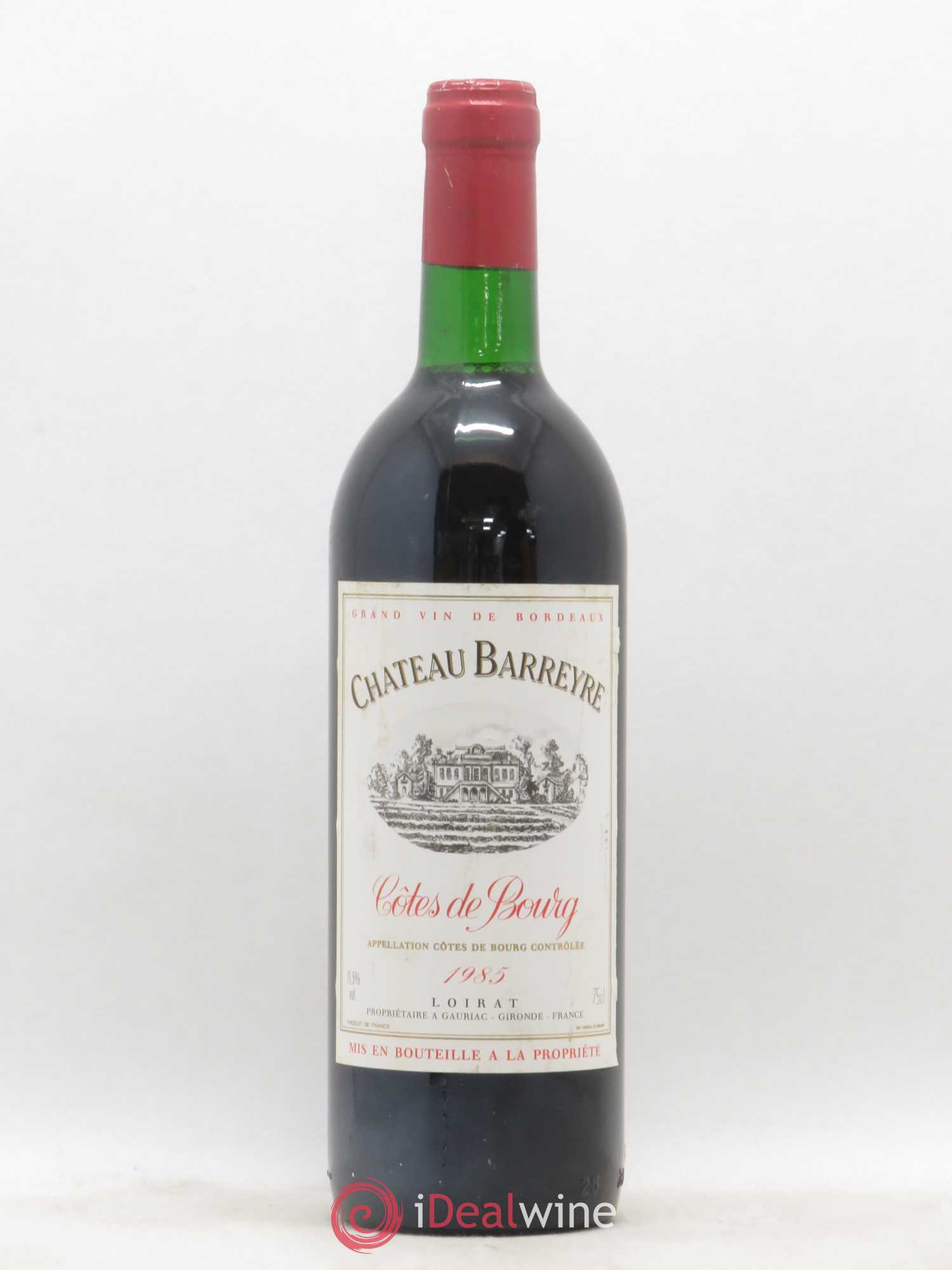 Château Barreyres Cru Bourgeois 1985 - Lot de 1 bouteille - 0