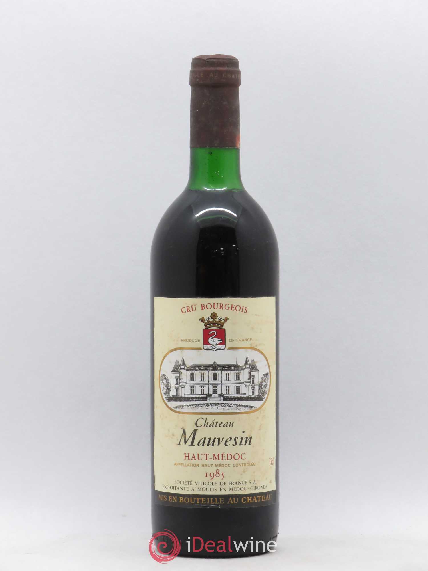 Château Mauvesin Cru Bourgeois 1985 - Lot de 1 bouteille - 0