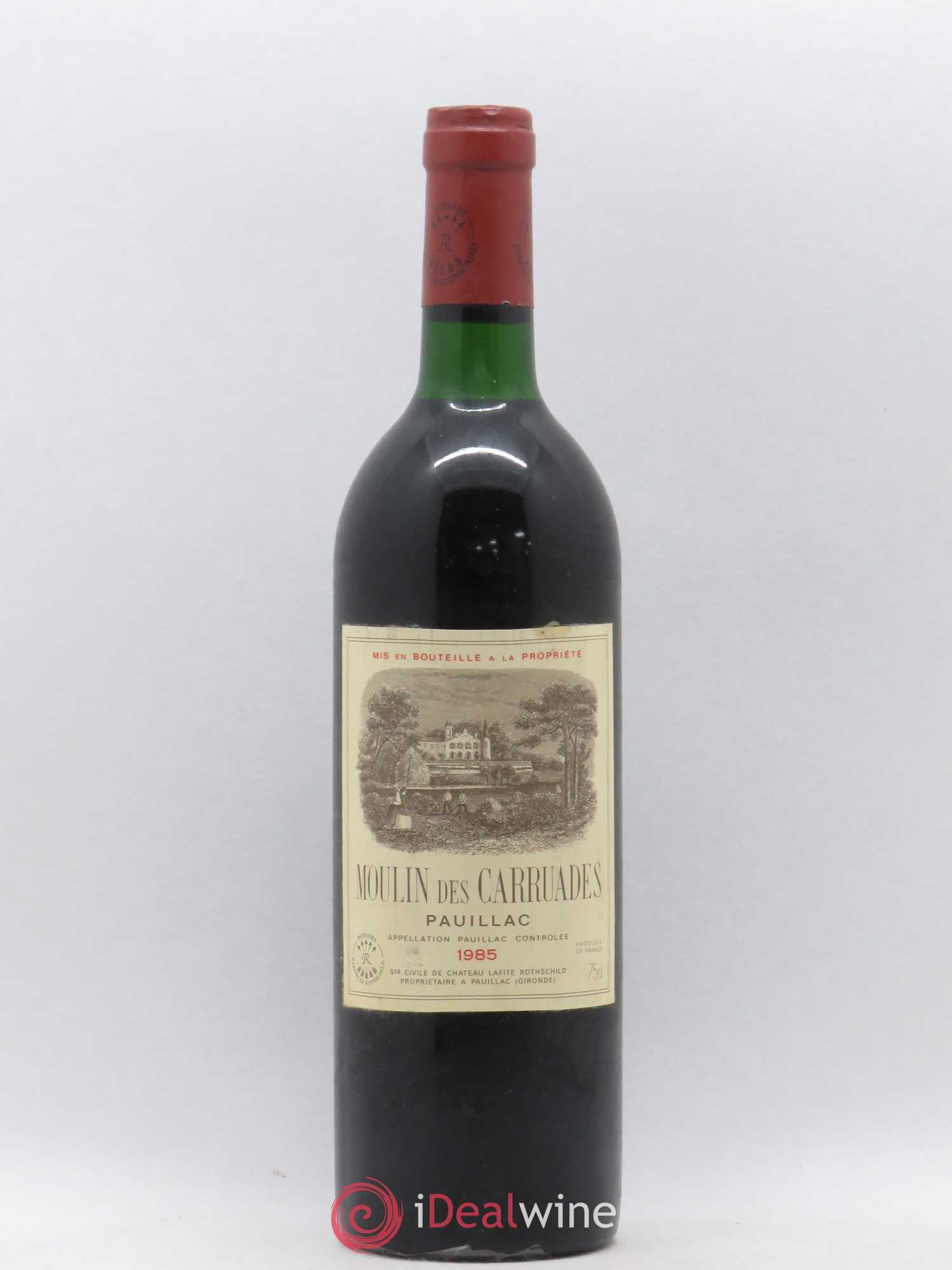 Moulin des Carruades Second Vin 1985 - Lot de 1 bouteille - 0