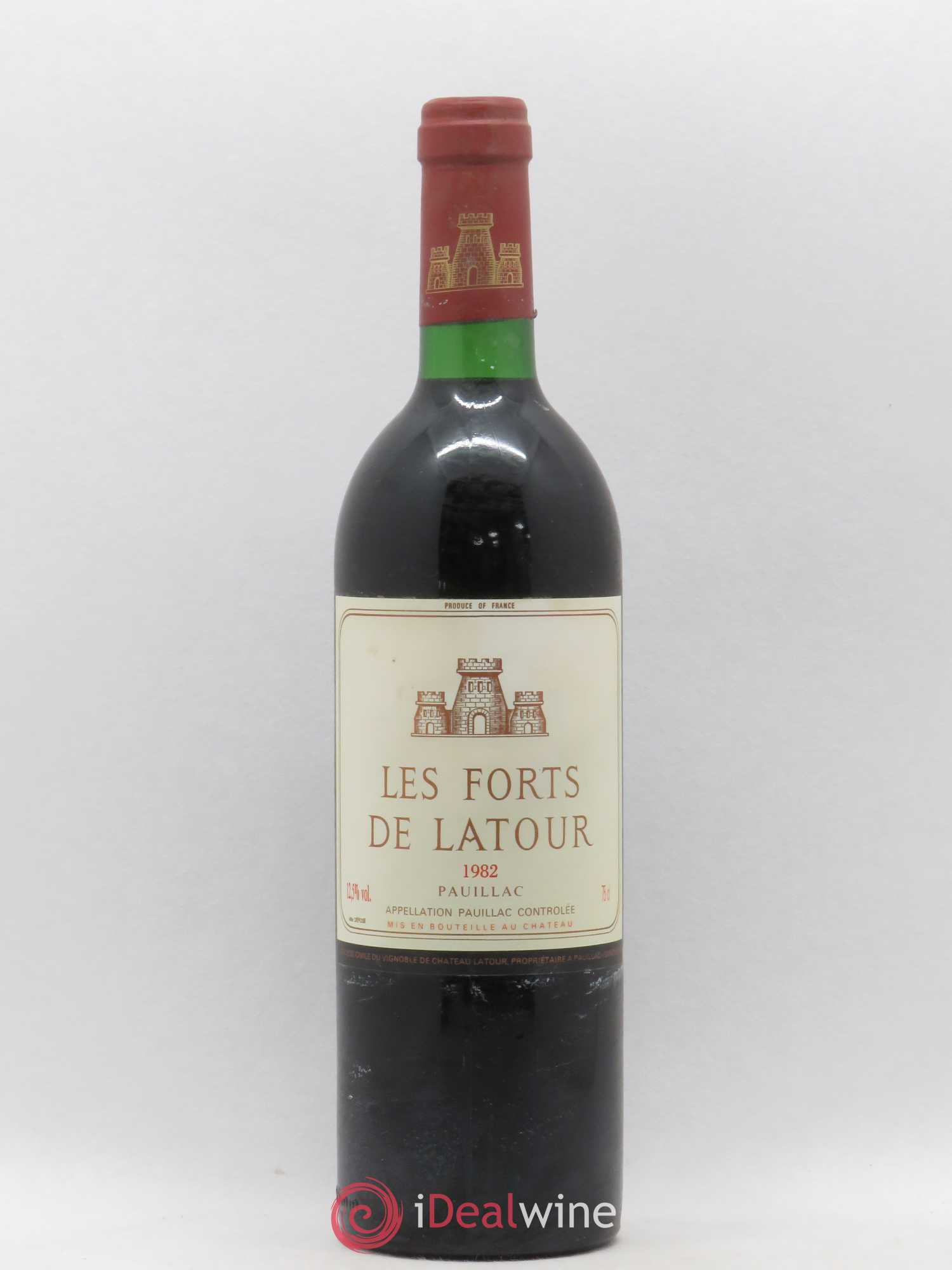Les Forts de Latour Second Vin 1982 - Lot de 1 bouteille - 0