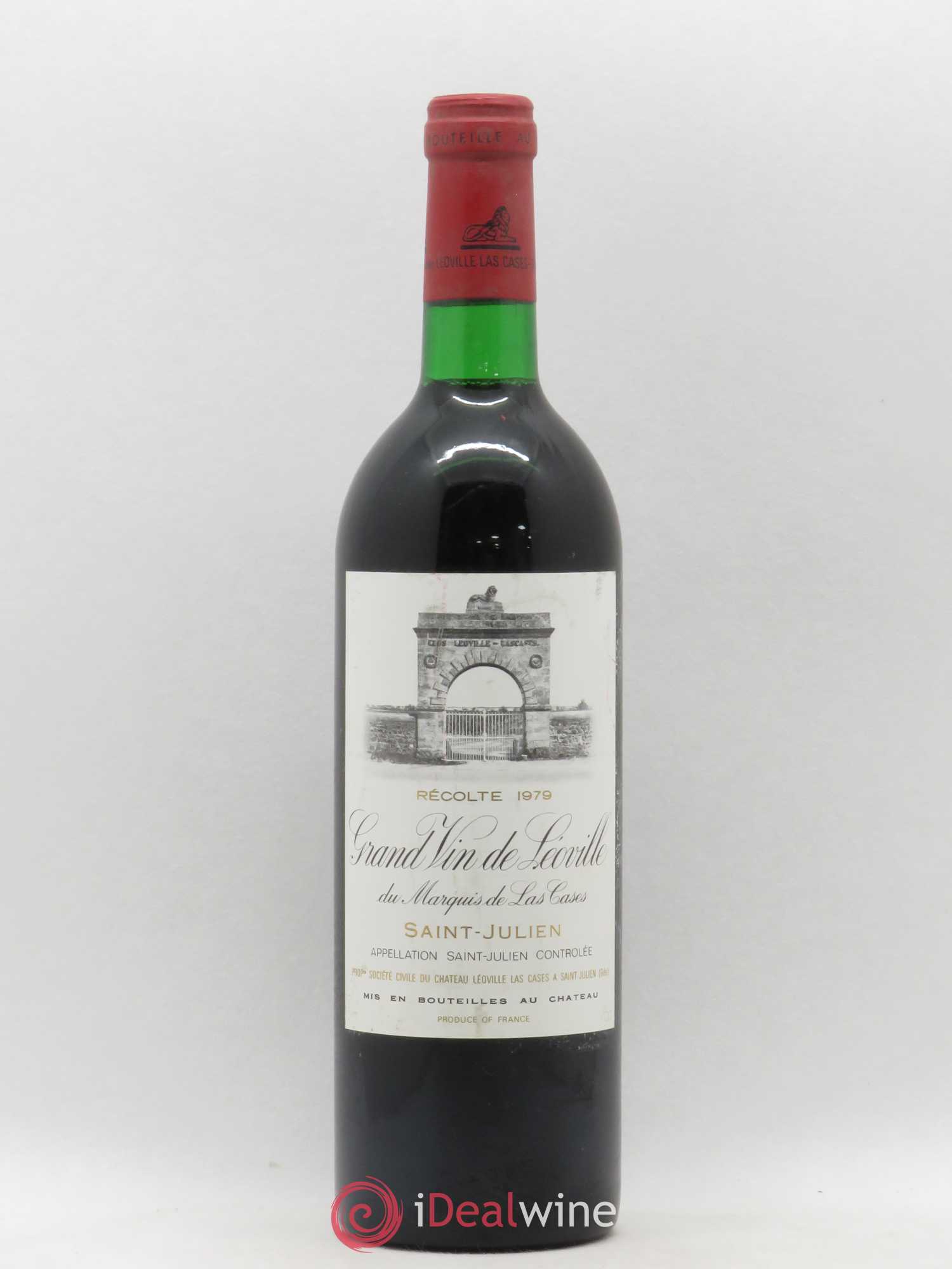 Château Léoville Las Cases 2ème Grand Cru Classé 1979 - Lot de 1 bouteille - 0